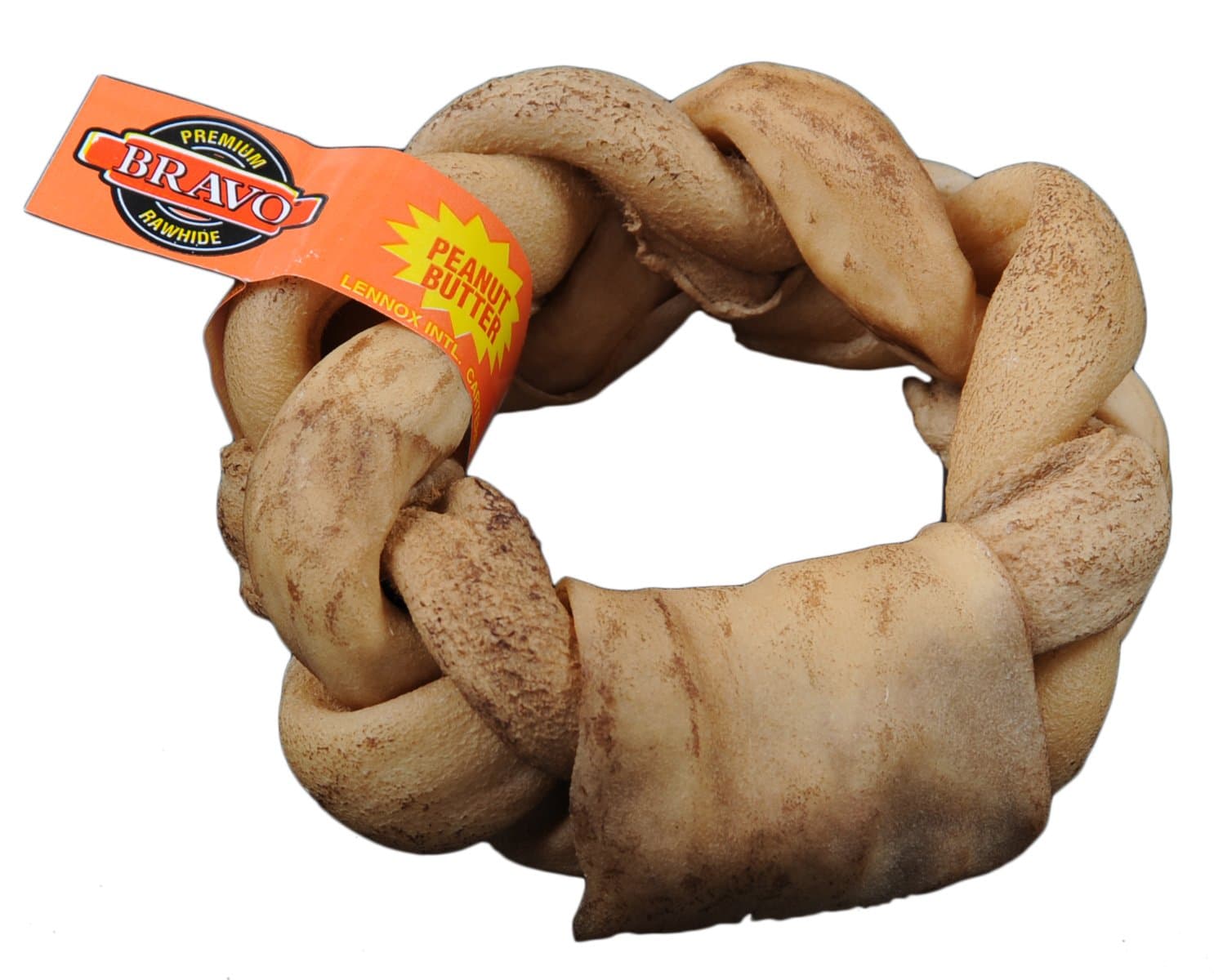 Bravo 12 x Braided Round Donut Peanut Butter 5-6" (12.5-15cm)