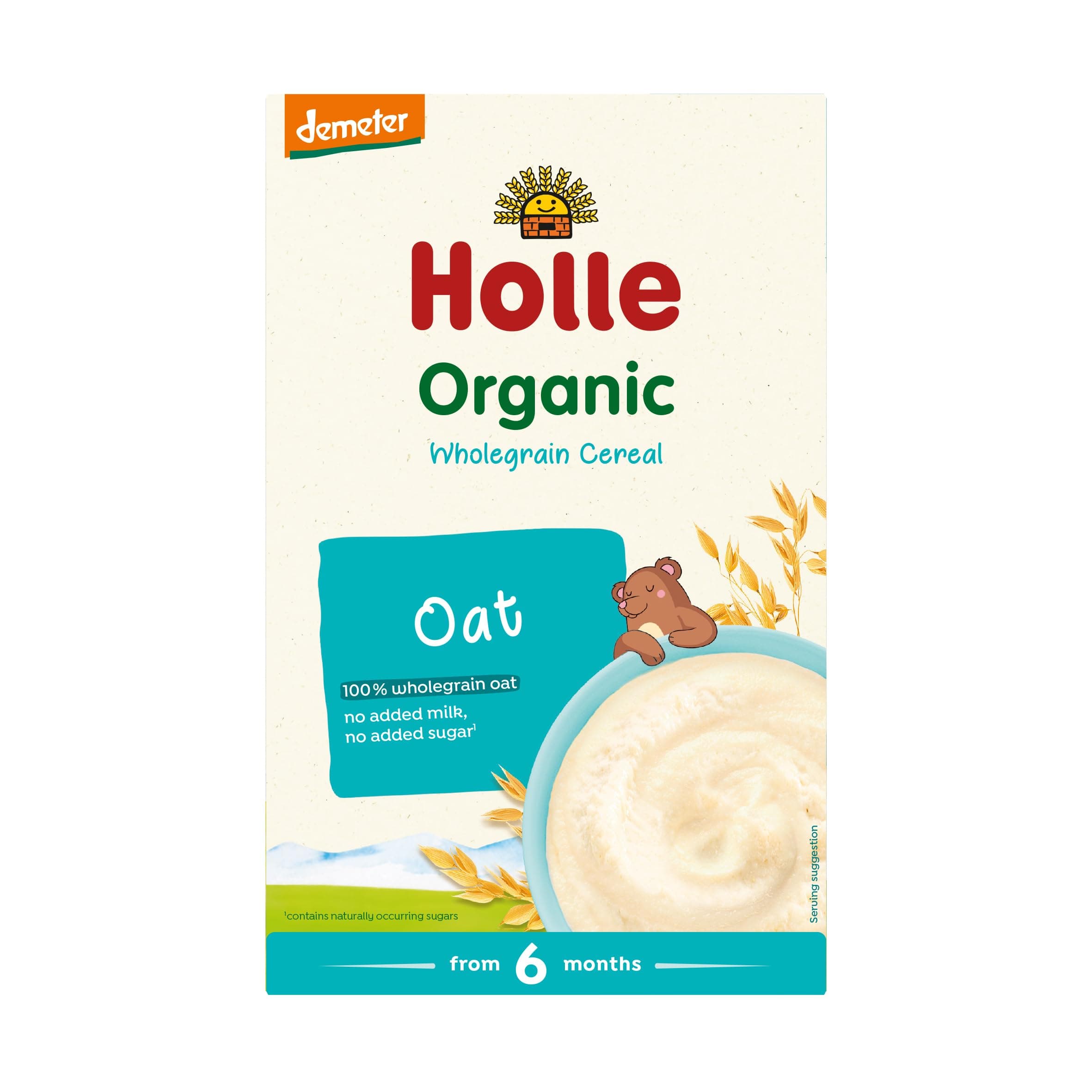 Holle Rolled Oats Porridge, 250 g