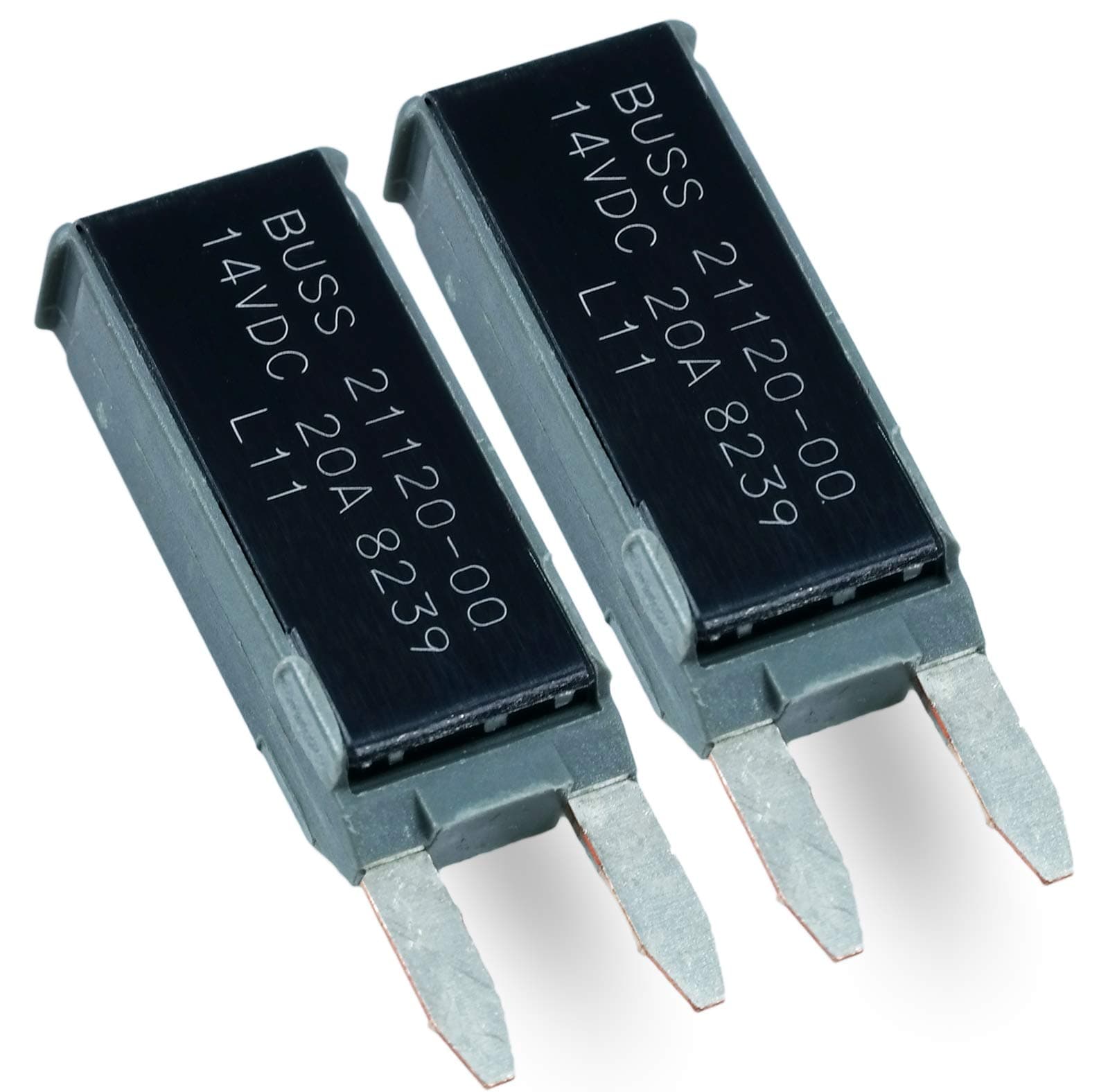 Eaton Bussmann 20 AMP Circuit Breaker for Polaris Ranger RZR Sportsman Slingshot OEM, (2014-17) 4011372 (Pack of 2)