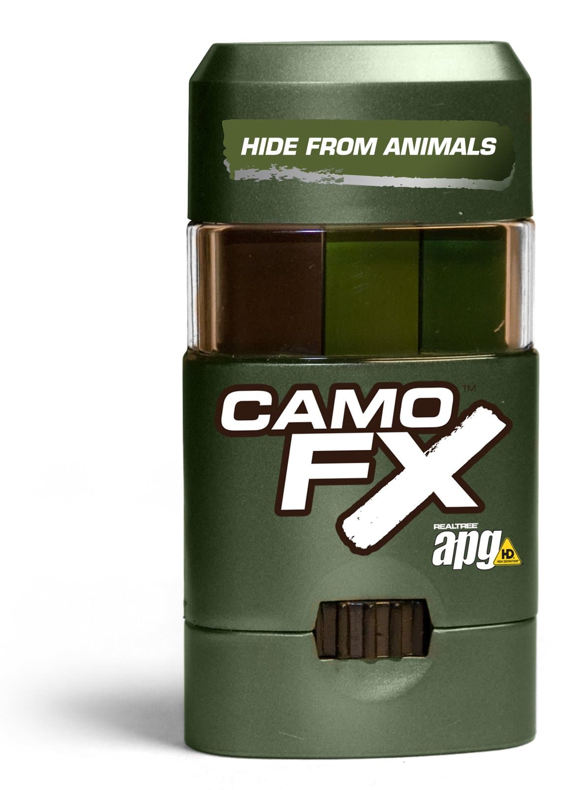 CamoFX APG Face Paint, Dark Green/Light Green/Brown