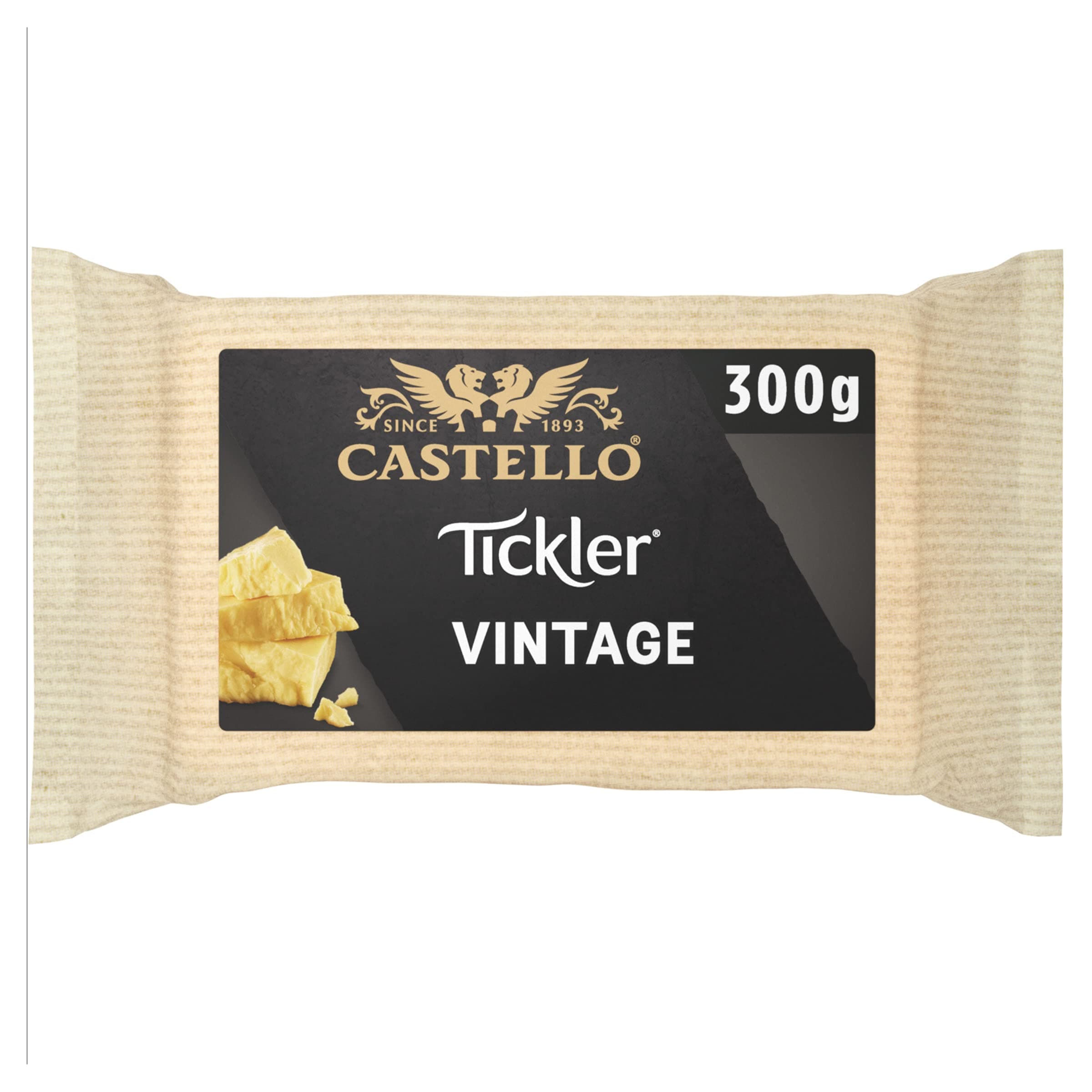 Castello Tickler Vintage Cheddar Cheese, 300g