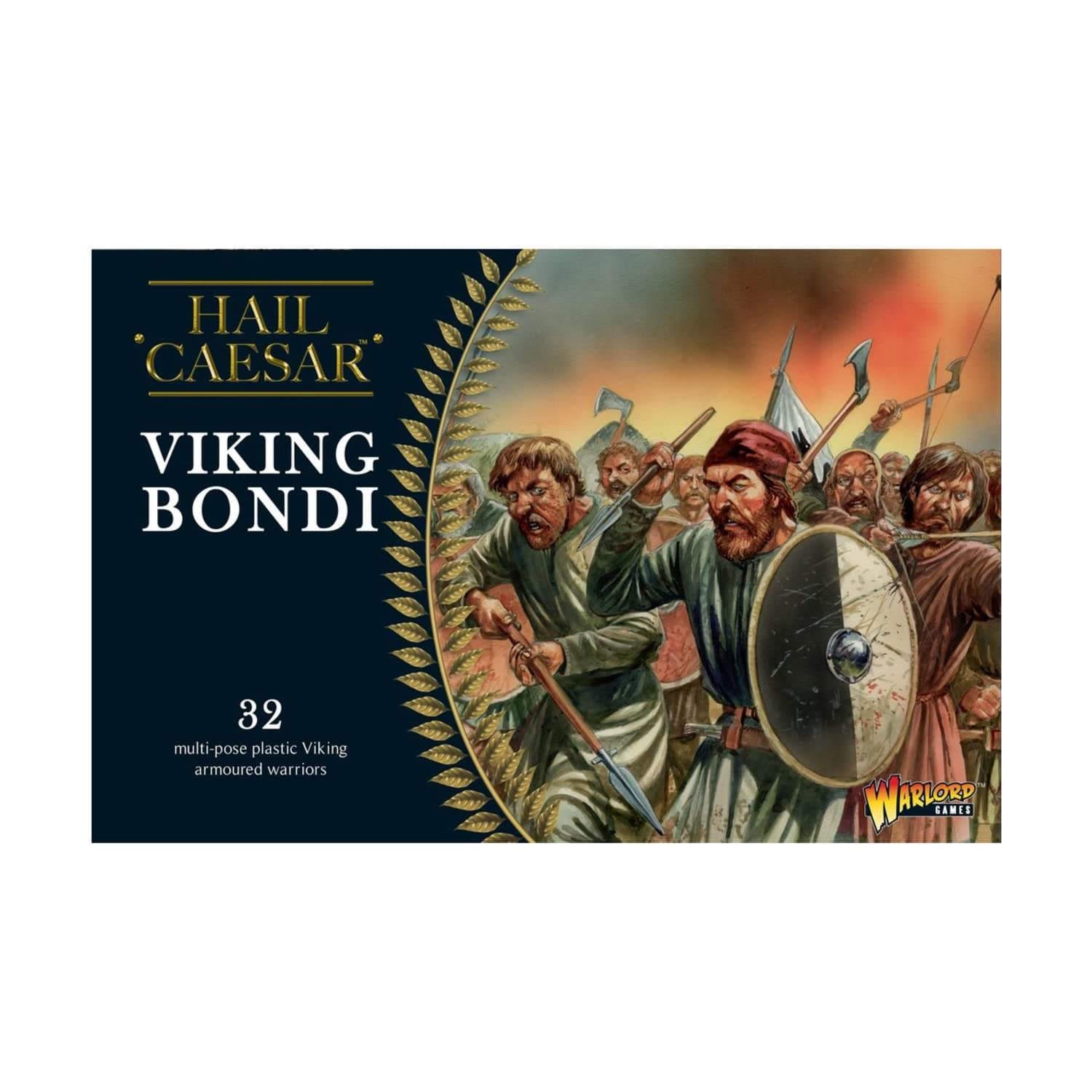 Viking Bondi - 28mm Scale Plastic Miniatures for Hail Caesar Highly Detailed Dark Age Era Miniatures for Table-top Wargaming