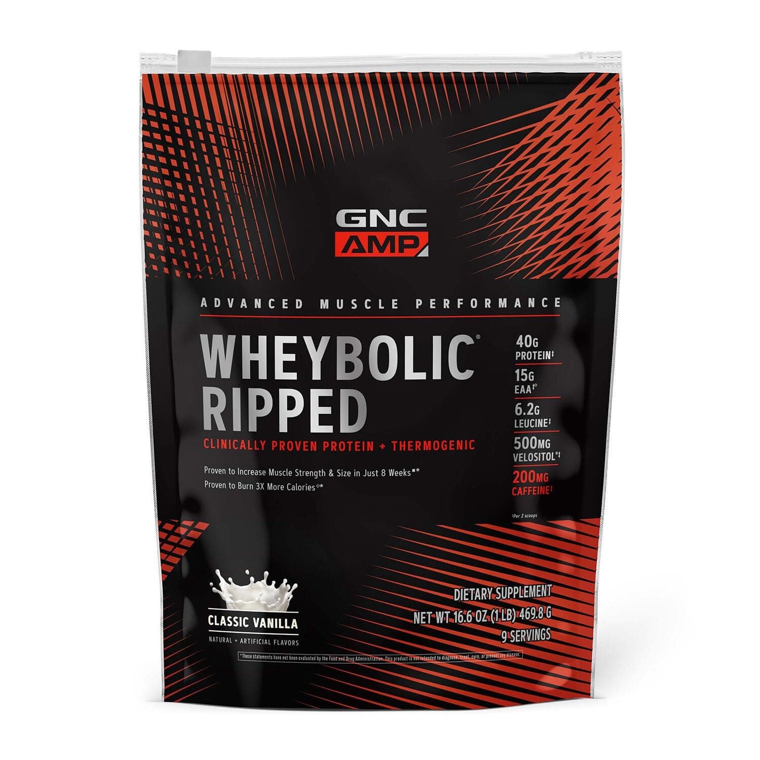 AMP Wheybolic Ripped - Classic Vanilla (9 Servings)
