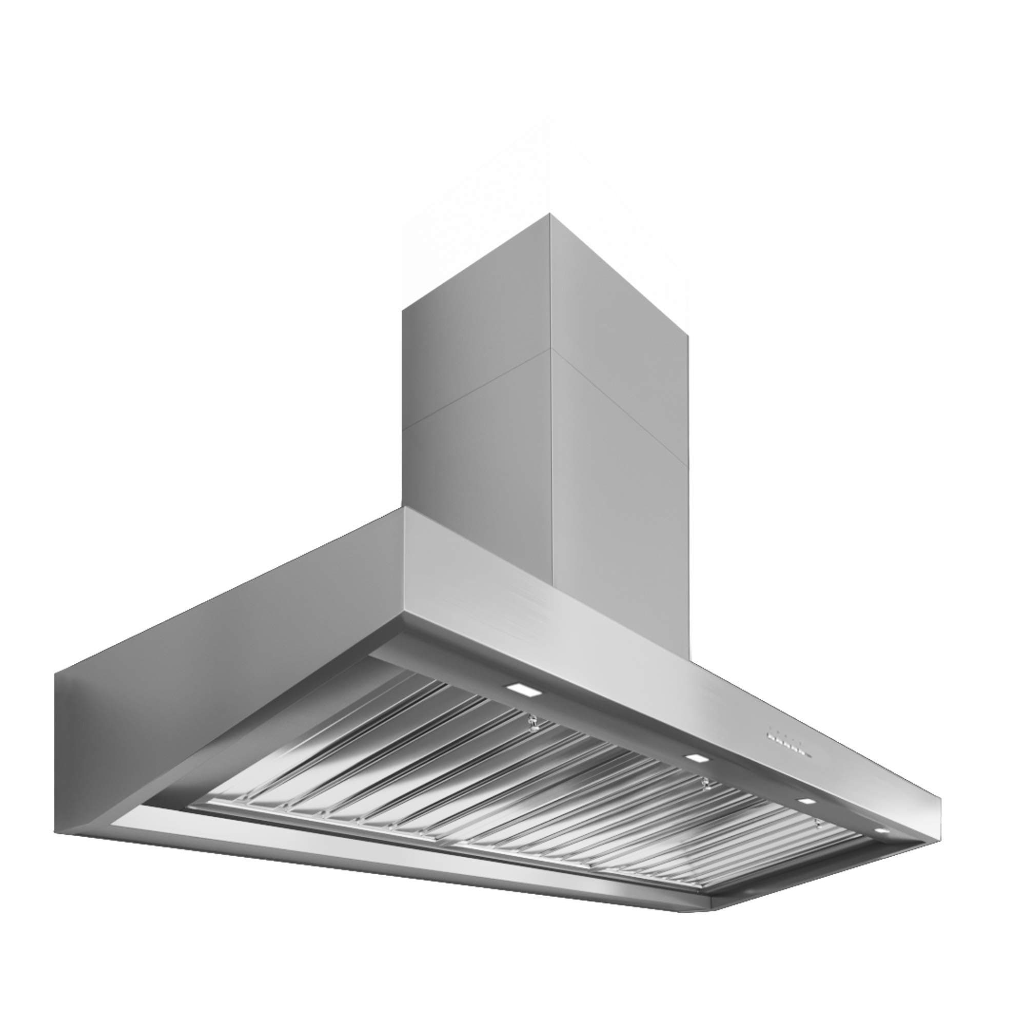 Futuro Futuro Marino 48 Inch Wall-mount Ducted Range Hood, Professional-Style Design, Stainless Steel, LED, Ultra-Quiet, with Blower