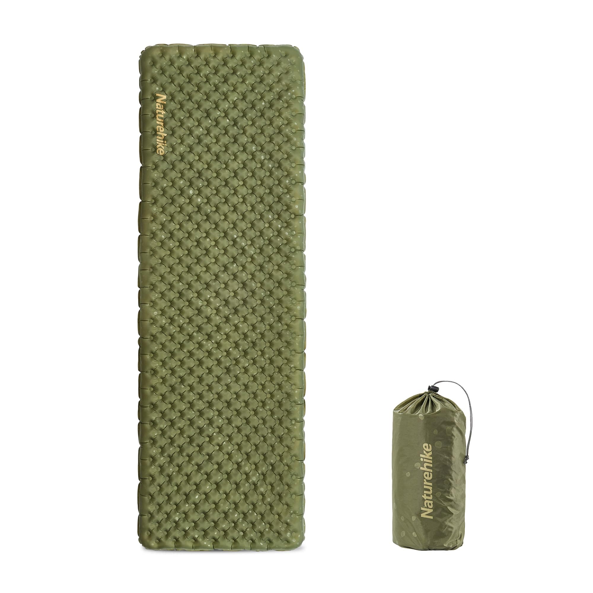 Naturehike Thermal Self-Inflating Ultralight Camping Sleeping Mat with R3.5/5.8/6.5/8.8 Insulation, Lightweight & Puncture-Proof for Hiking, Backpacking & Tent Camping