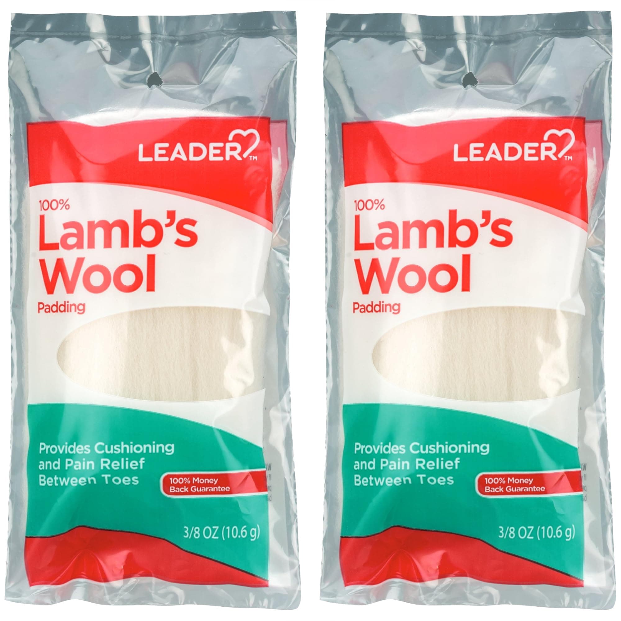 Leader Lambs Wool Padding by 3 Pack (2)