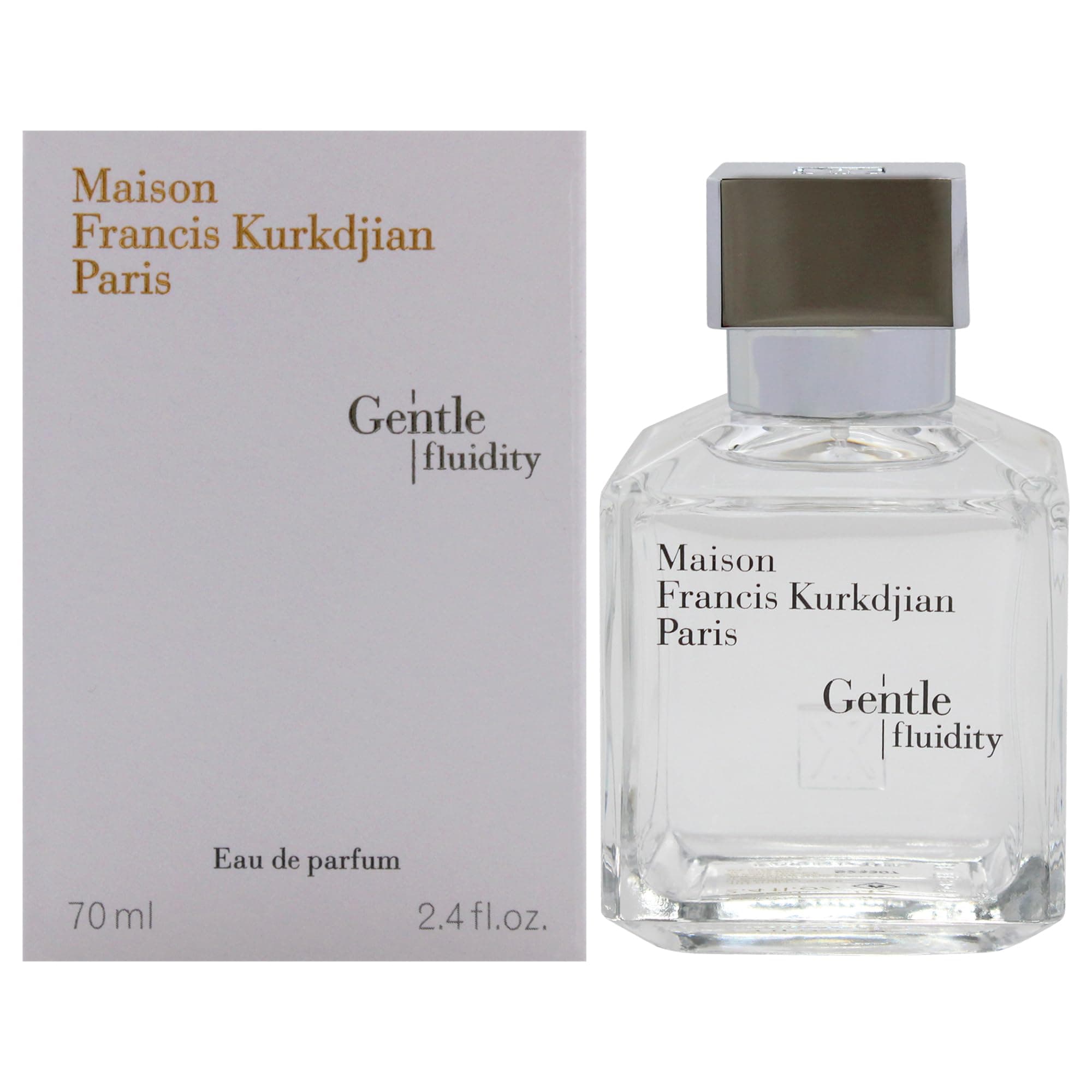 Gentle Fluidity Silver by Maison Francis Kurkdjian Eau De Parfum Spray, 2.4 Fl Oz (Pack of 1)