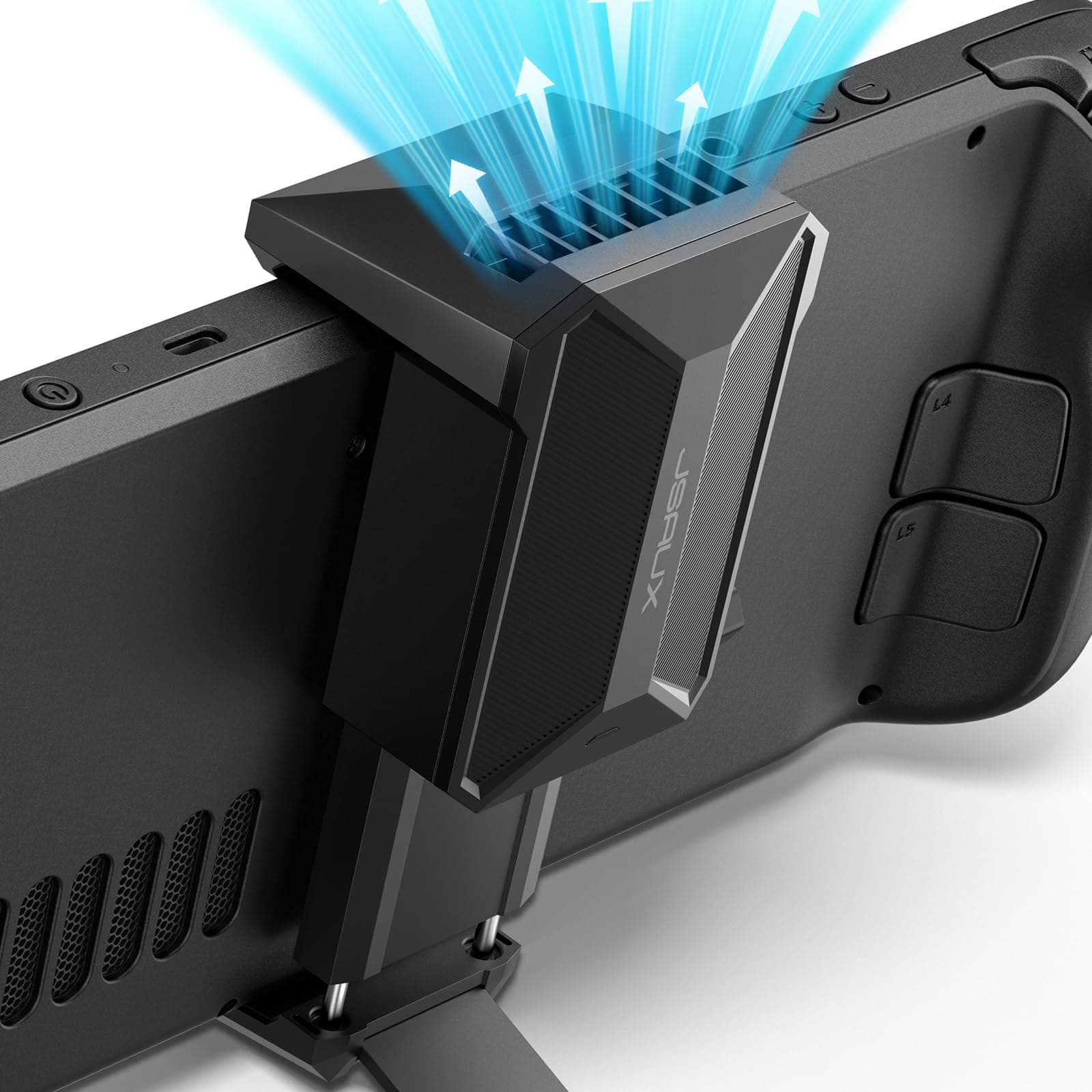 Cooling Fan for Steam Deck, Innovative Cooler with Stand Compatible with Steam Deck OLED-GP0201