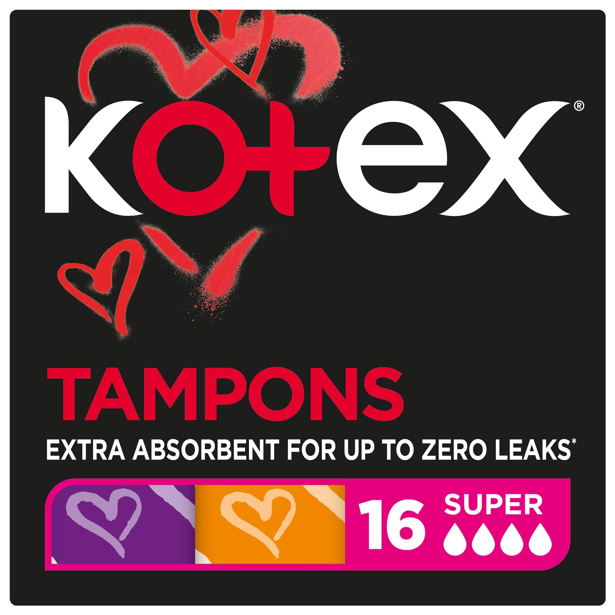 Silky Cover, Size Super, 16 Tampons