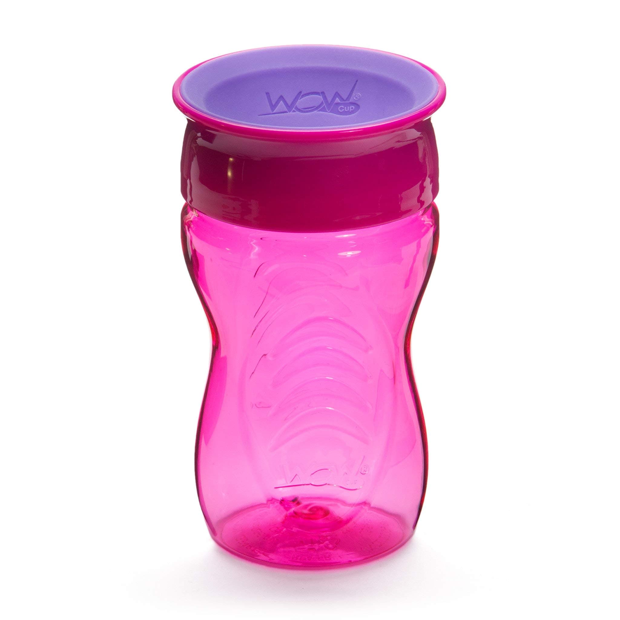 WOW GEAR Cup for Kids - New TRITAN (Pink) 360 Spill Free Cup