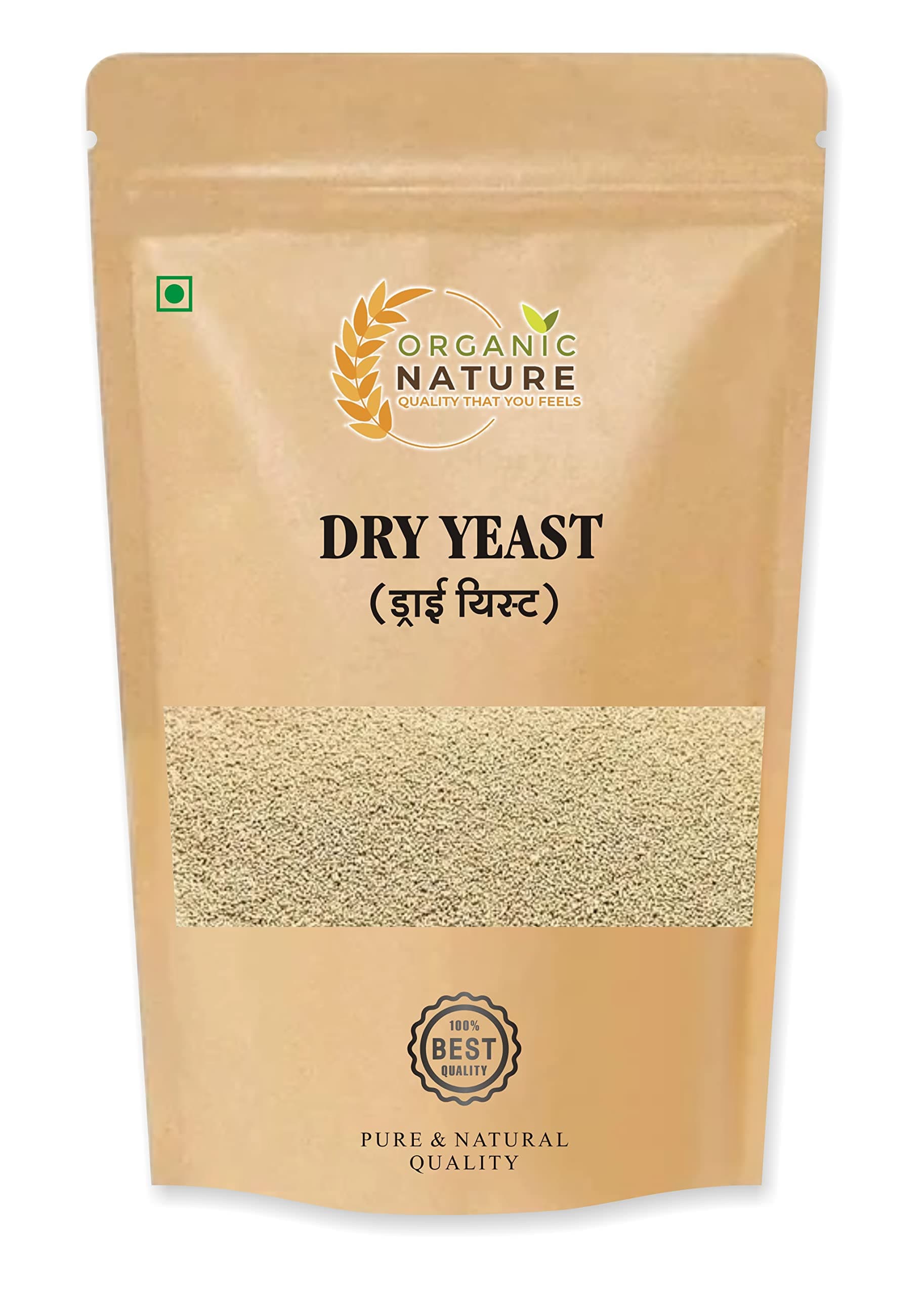 - Organic Nature Active Dry Yeast Bakers Yeast Instant Yeast (Pack of 300 Gram)