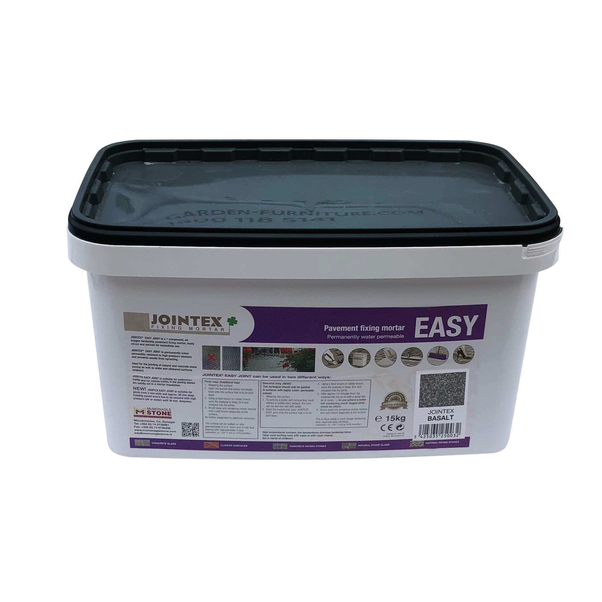 New 15kg Jointex Easy Joint Jointing Mortar Basalt (1 x 15kg)