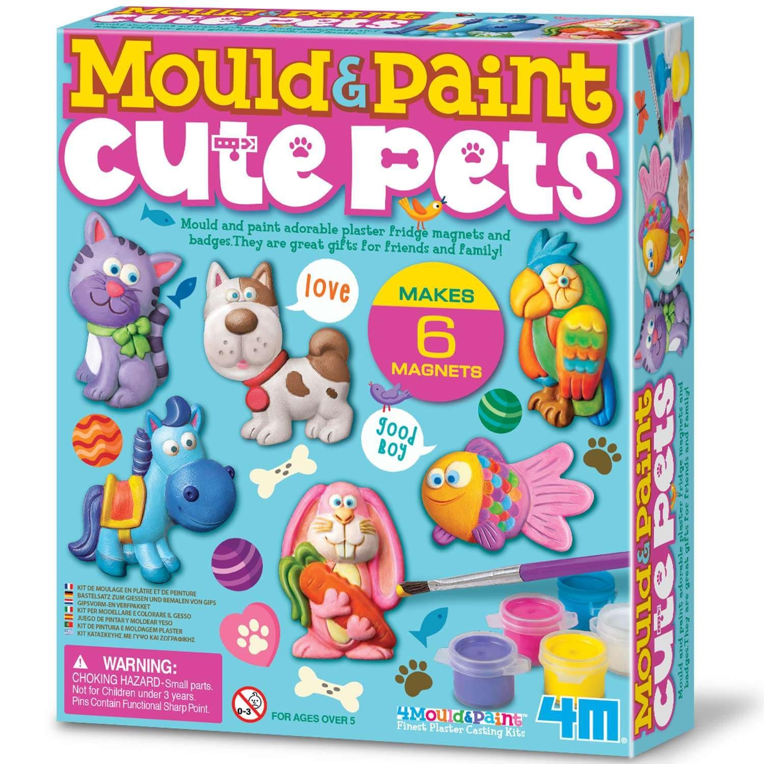 Mould And Paint Cute Pets Arts And Crafts Toy [00-03539]