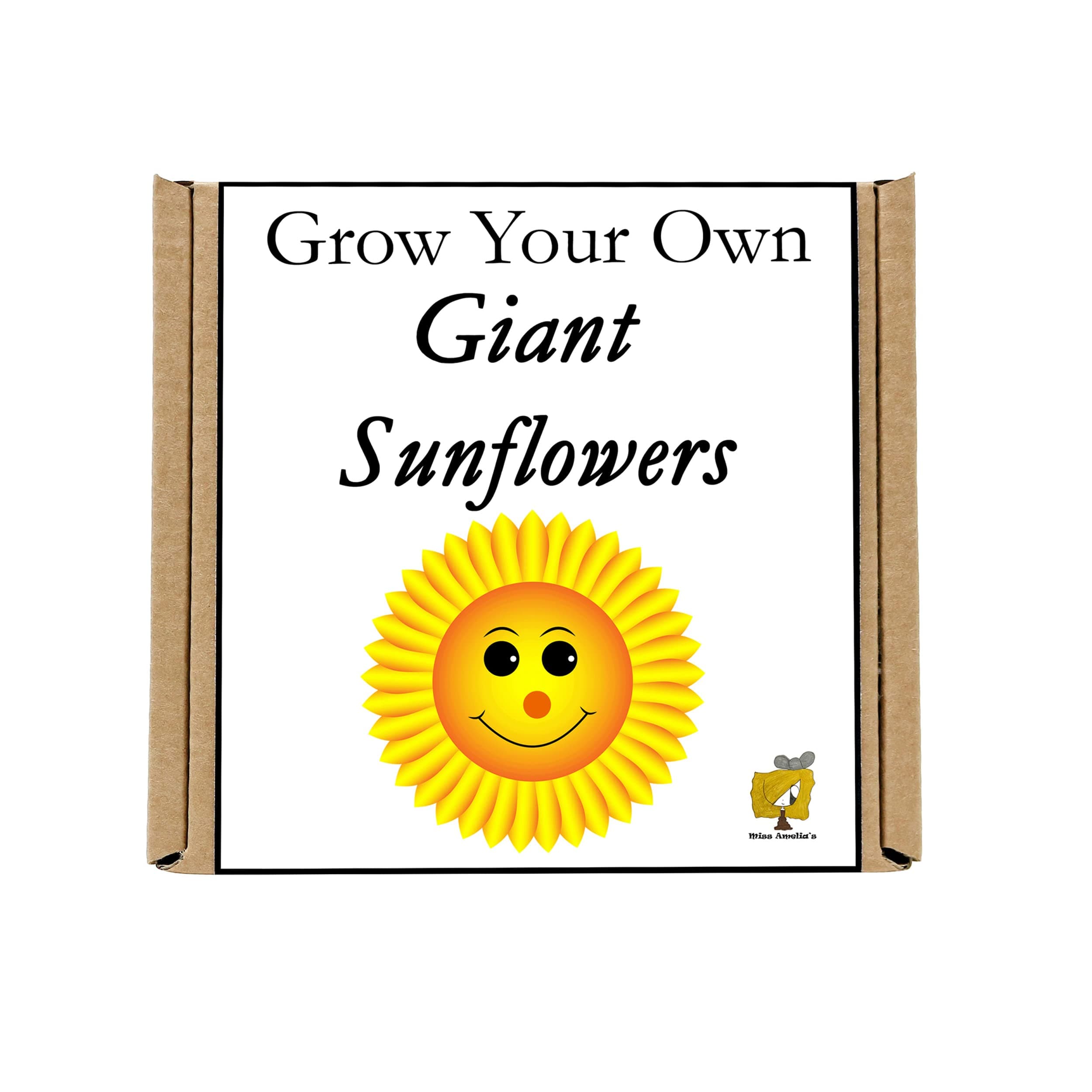 Grow Your Own Sunflowers Kit | Giant Sunflower Seeds | Seeds Propagation Gardening Gift for Mum dad - Indoor Plant Growing Kit for Gardeners