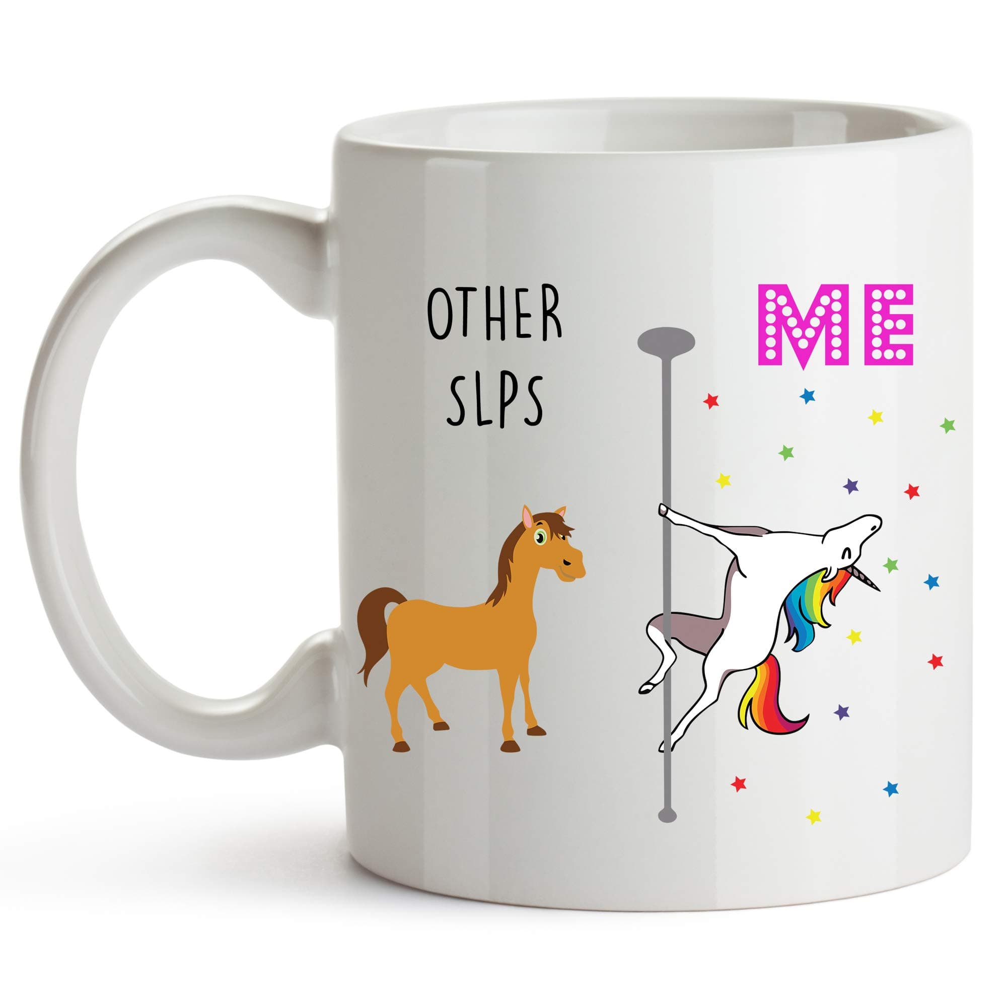 YouNique Designs Speech Therapist Mug 11 Ounce Speech Pathology Gifts SLP Gifts For Speech Language Pathologist Cup