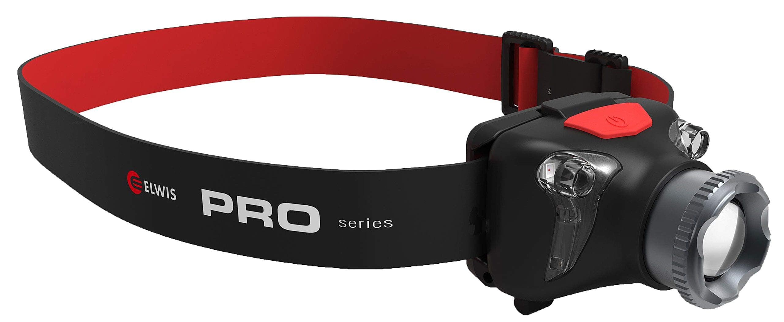 Elwis CREE LED Rechargeable Head Torch H4-R Dual Power 410 Lumen Professional