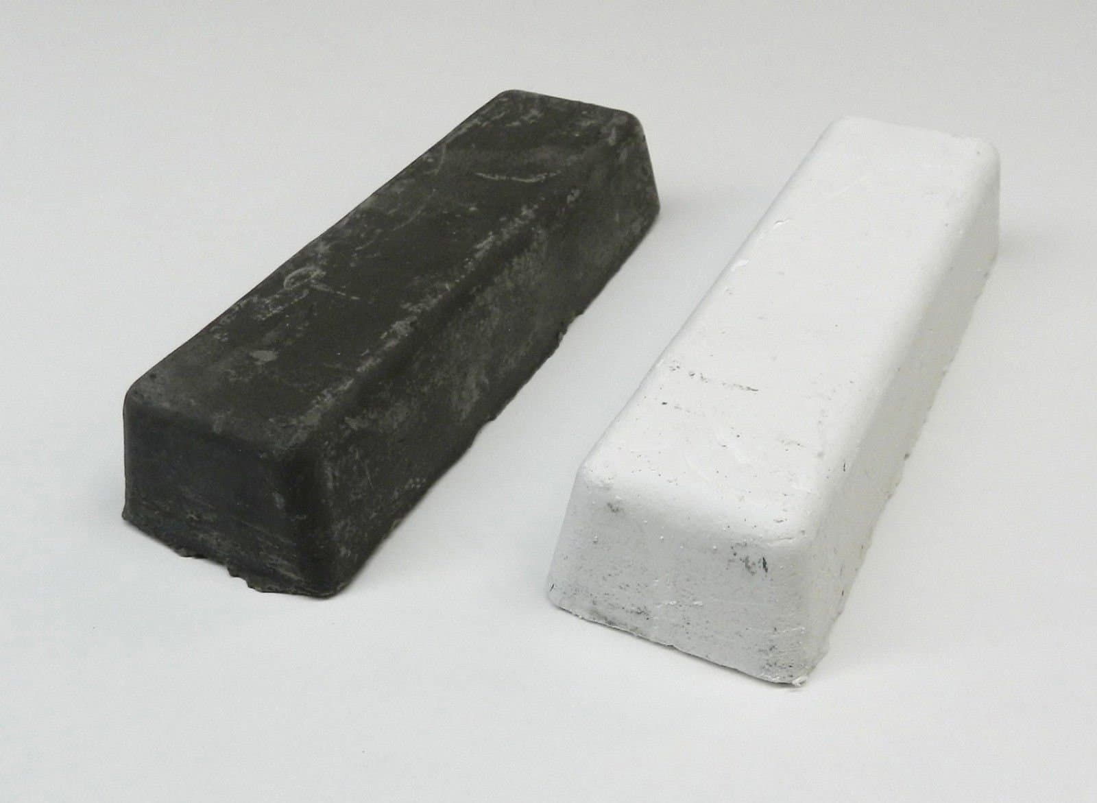 Buffing Compound Hard Metal Polishing Cut & Polish White Color Alloy Metals 2 Bar