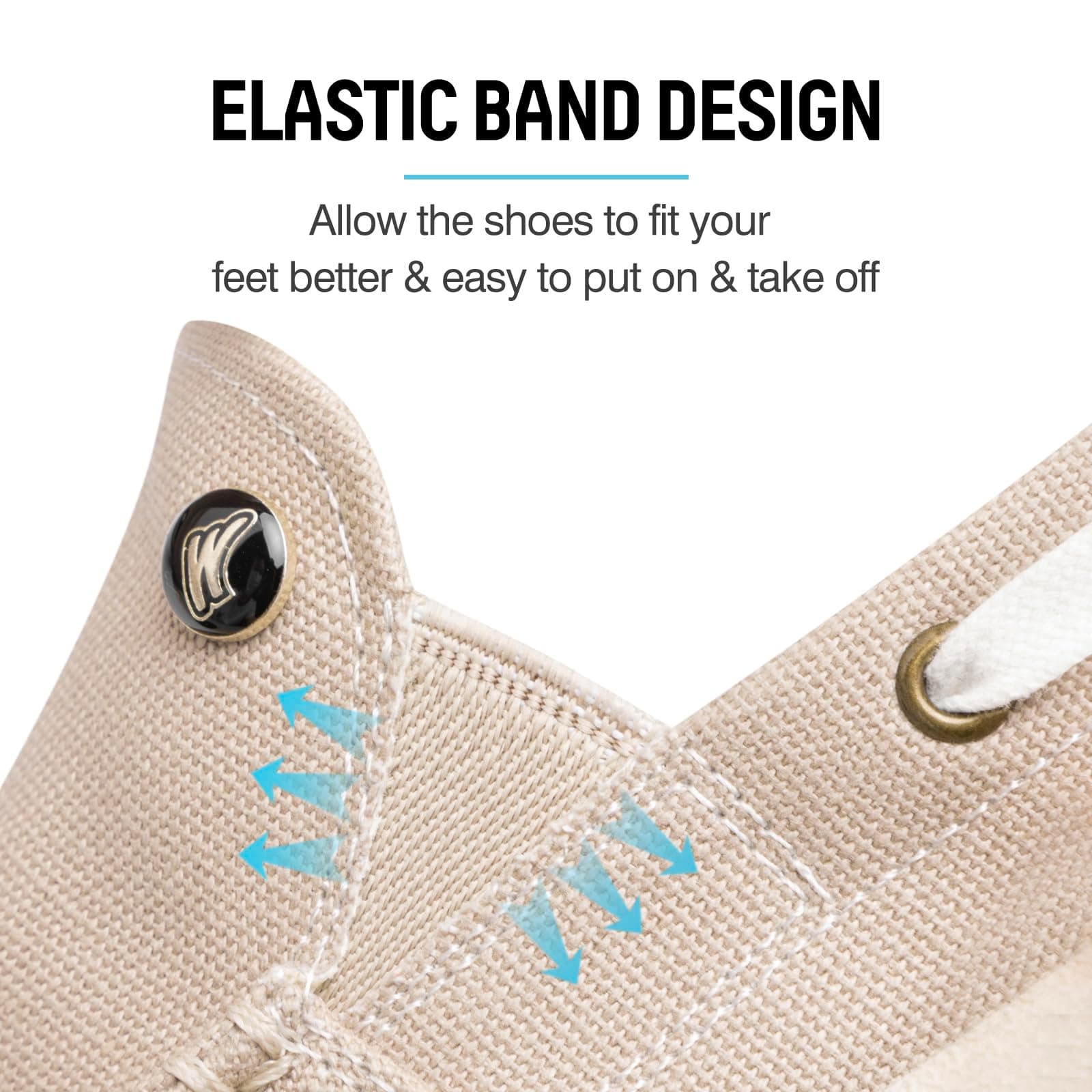 Womens Slip On Shoes - Casual Boat Loafers Shoes for Women with Arch Support - Plantar Fasciitis Canvas Sneakers for Daily Walking