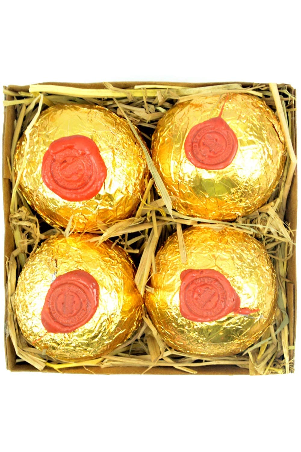 Ancient Ayurveda Exotic Luxury Soap Set of 4 Ultra Organic Soap 135 g Each, in India for A True Loving Impression Basmati , Indian Rosa, Cardamon and Chocolate Soap