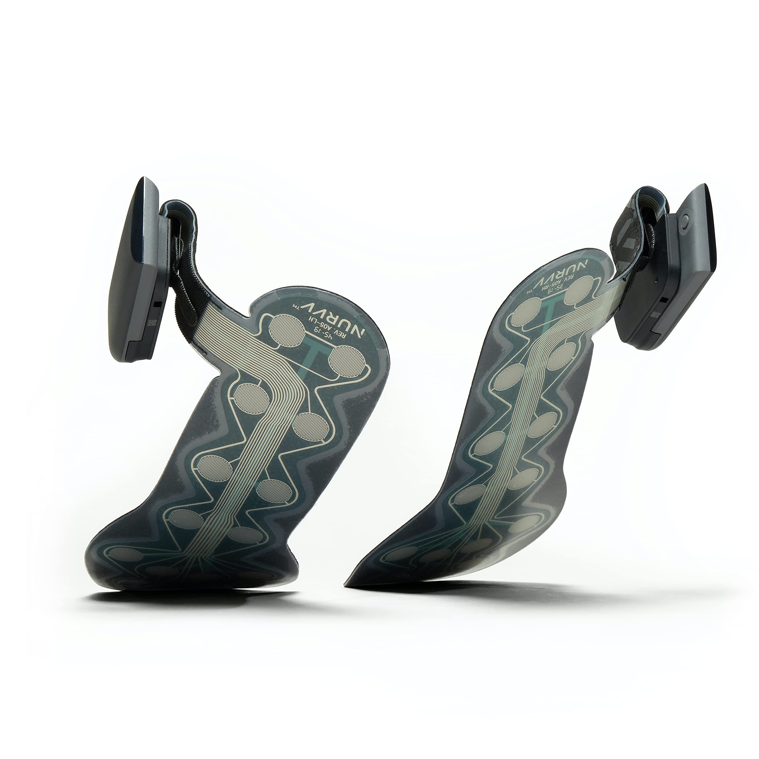 NURVV Run Smart Insoles – GPS Running Fitness Tracker, Real-Time Coaching App, Prevent Injury, Measure Pace, Distance, Time, Calorie Burn & Footstrike, for Men & Women, Medium