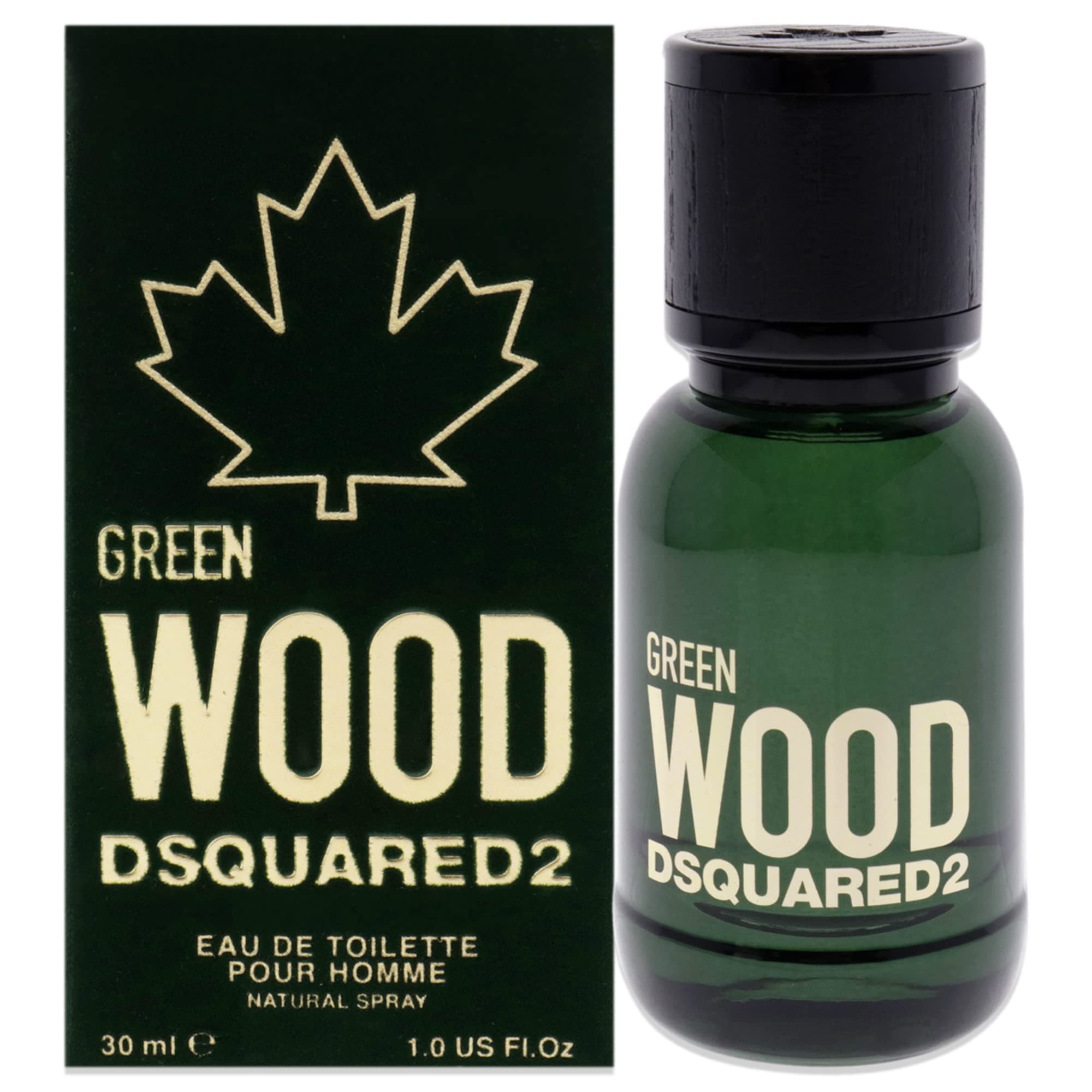 DSQUARED2 Green Wood Eau De Toilette, 30 ml (Pack of 1)