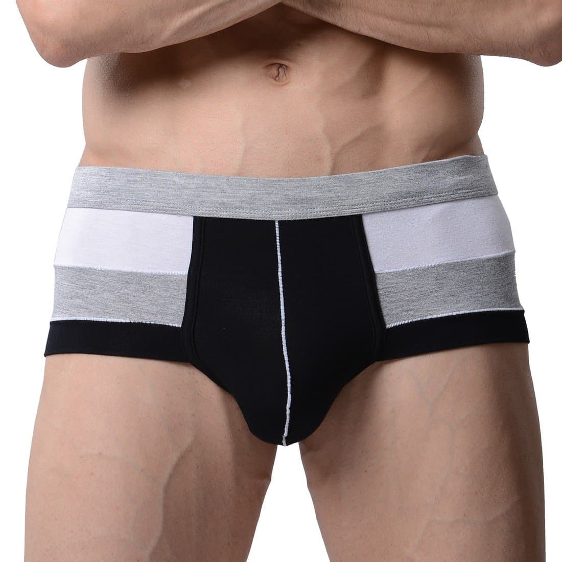 Men's Low Rise Underwear Boxer Briefs Shorts