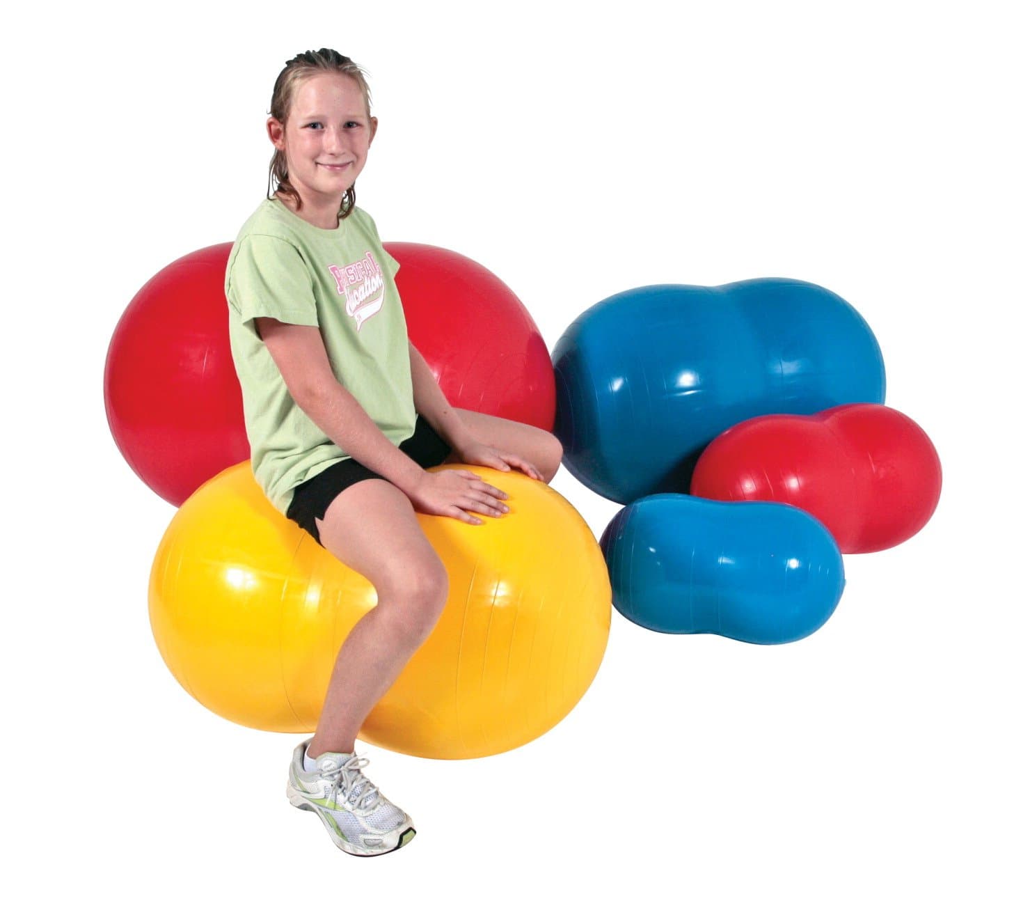 Gymnic 28 in Physio-Roll Ball, Blue - 009158