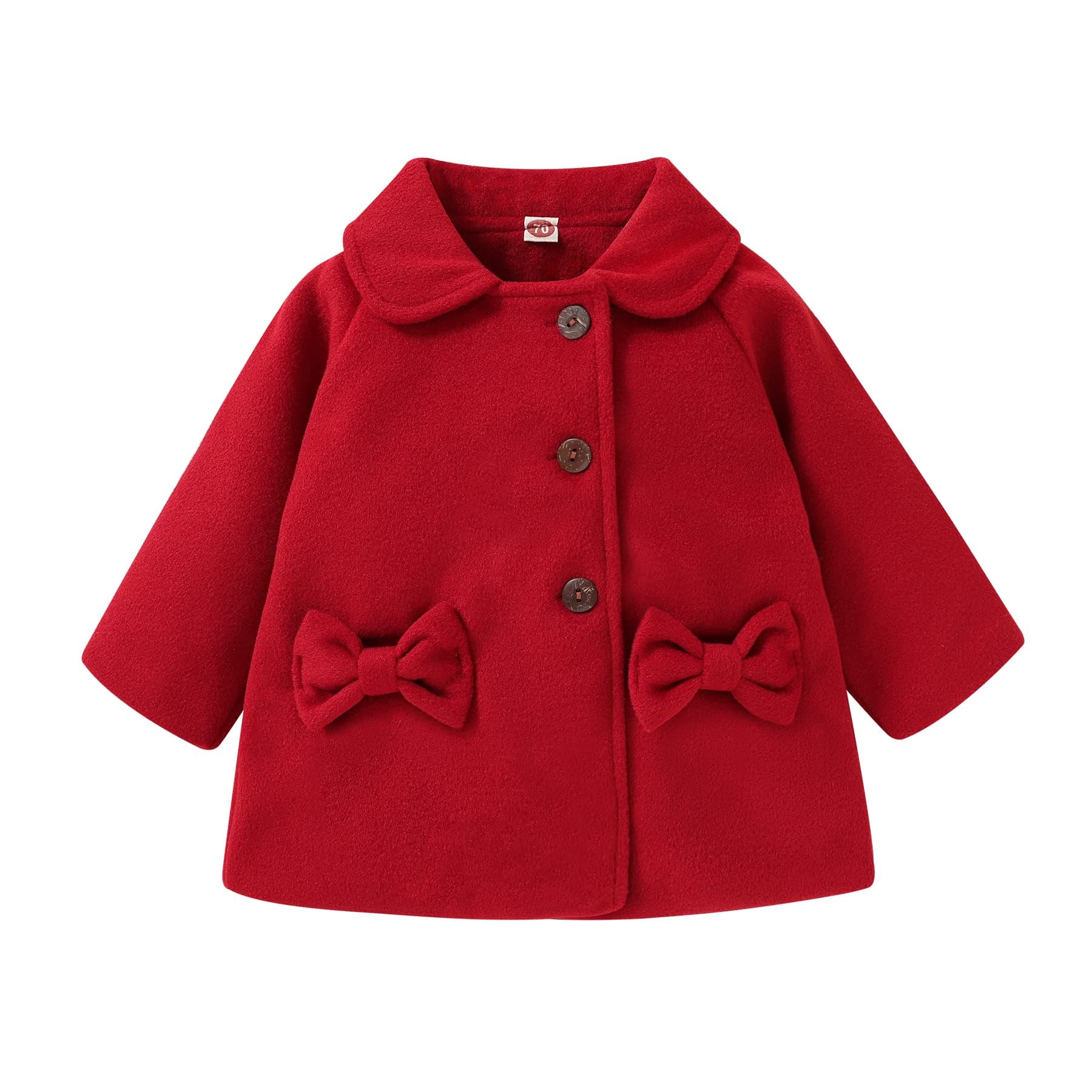 SWNONEBaby Coats Fall Winter Kid Baby Girl Cloak Button Jacket Clothes Baby Outwear Clothes