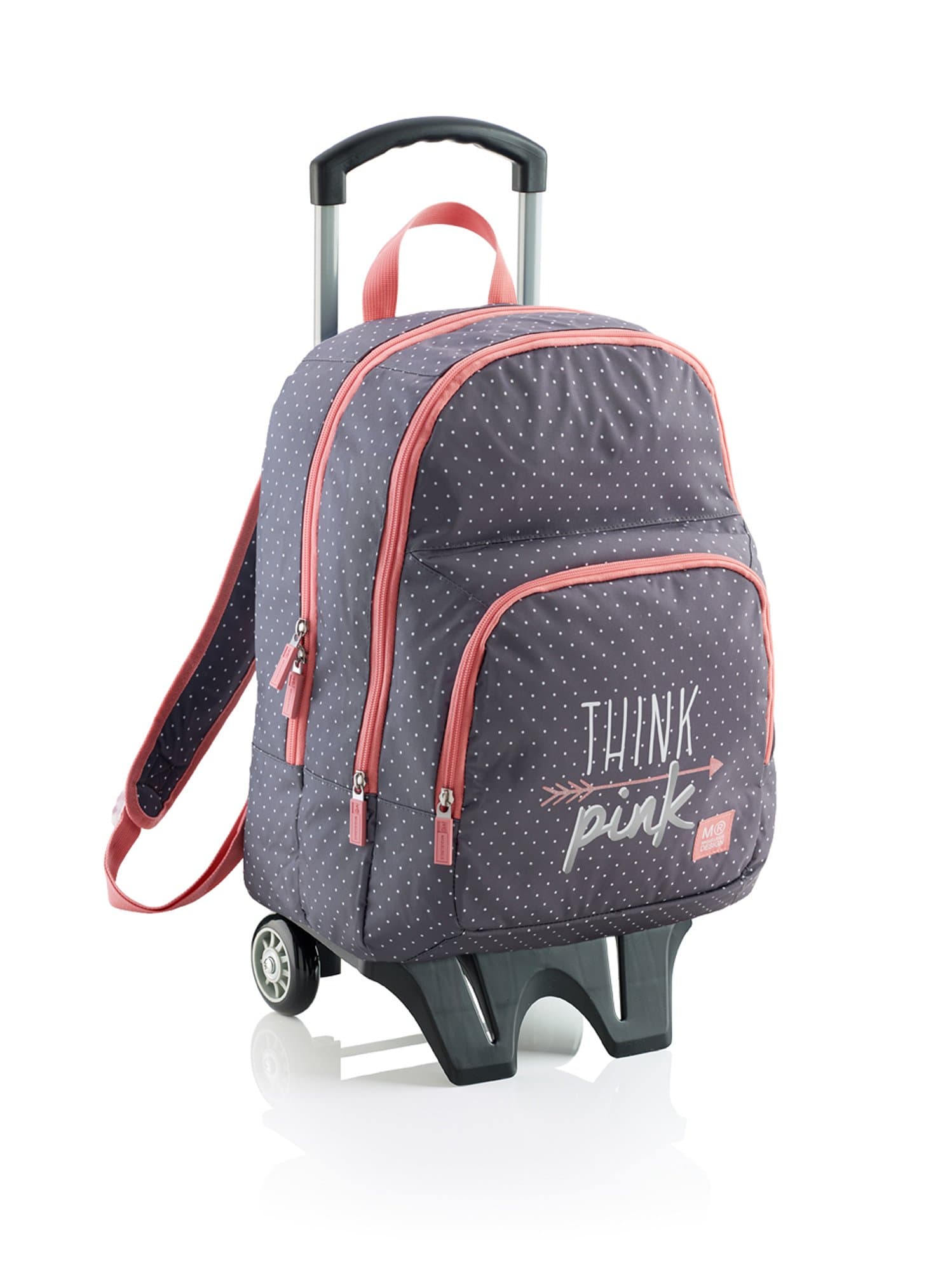 Miquel Rius Miquelrius – BACKPACK Triple with Cart, Think Pink 16923