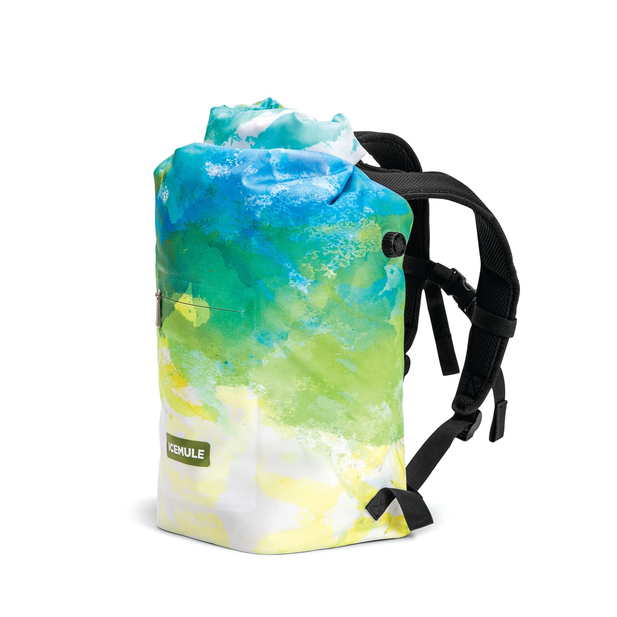 IceMuleJaunt Collapsible Backpack Cooler – Hands Free, 100% Waterproof, 24+ Hours Cooling, Soft Sided Cooler