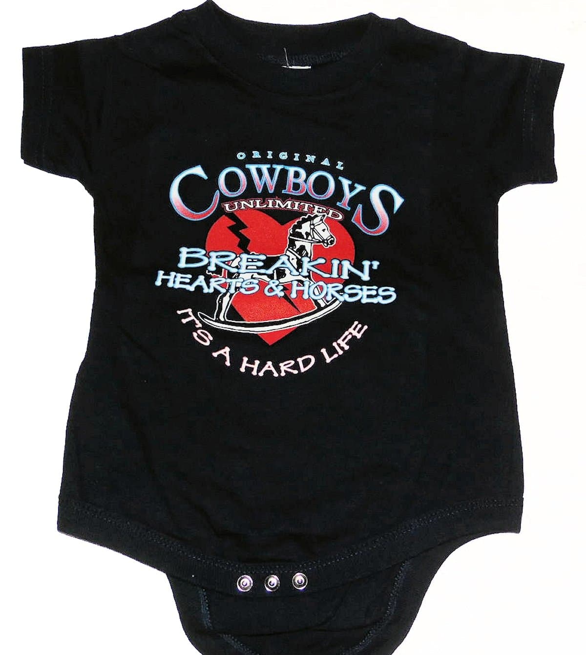 Navy Blue Cowboy Creeper Breakin' Hearts & Horses