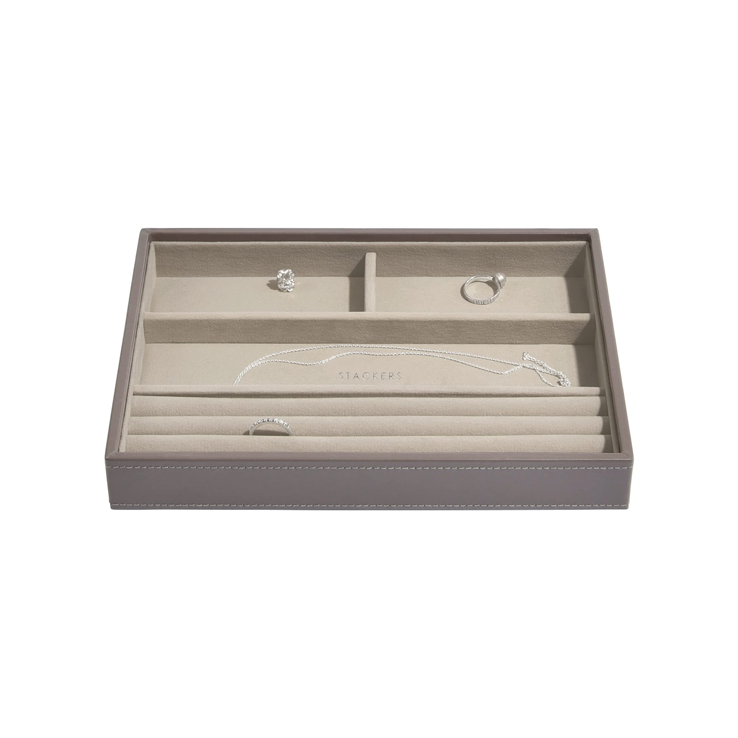 Stackers Mink Classic Medium Jewellery Box Ring/Bracelets Layer