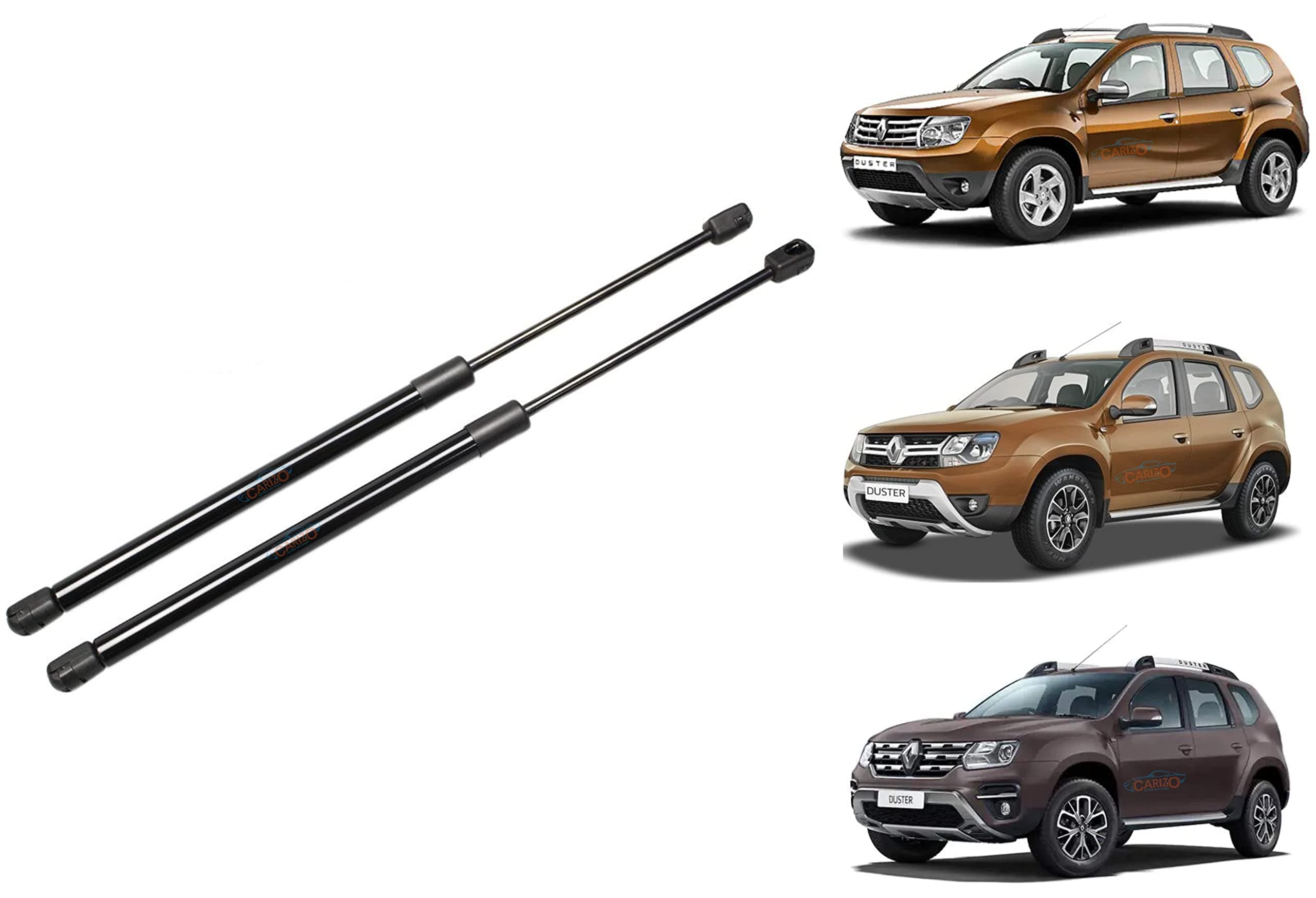 CARIZO Super Lift Rear Boot (Dicky) Struts/Shocker/Gas Spring for Renault Duster (Set of 2)