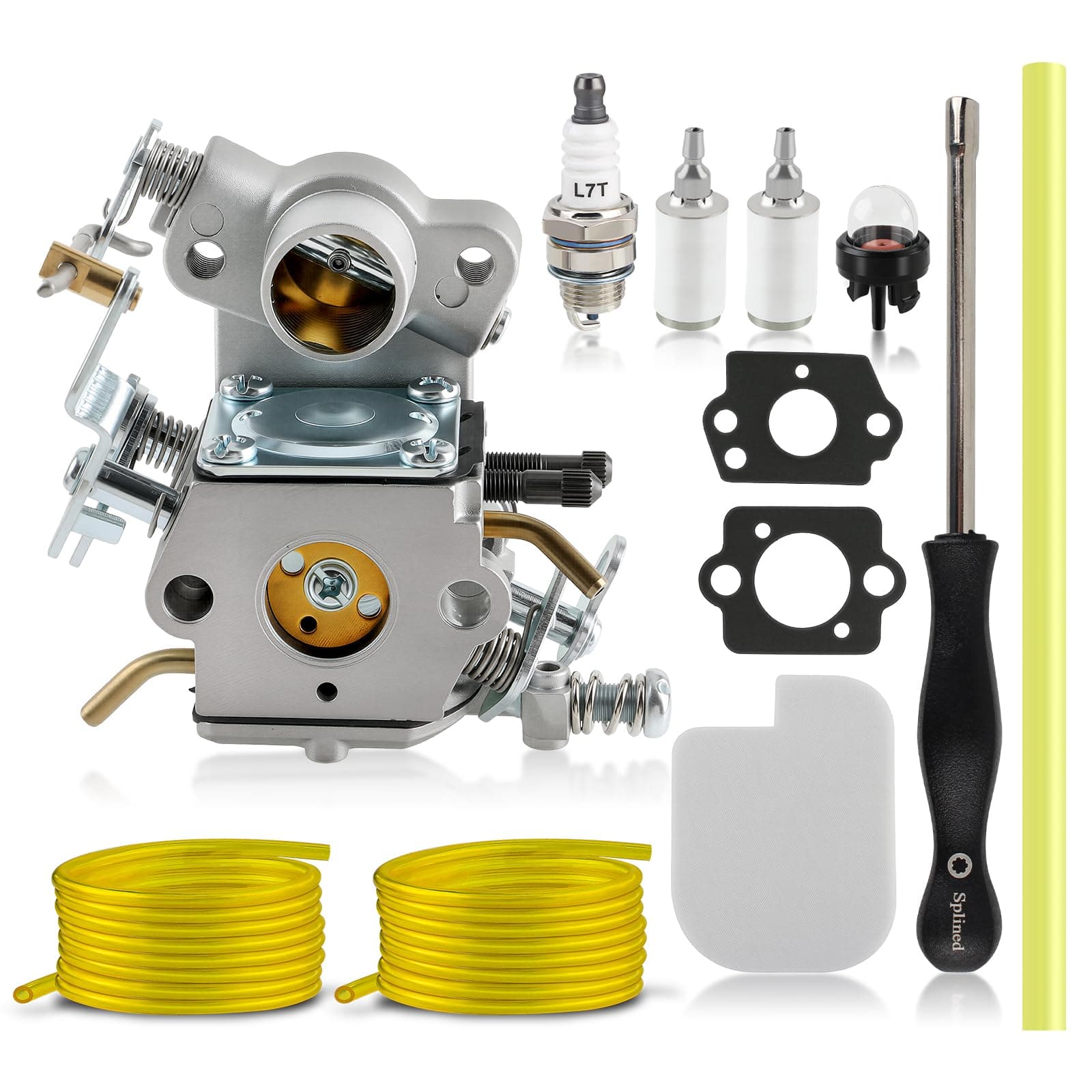 MOTOALL PP4218A C1M-W26 Carburetor for Poulan Pro PP4218 PR4218 PP4218AVX PP4018 Chainsaw P3314 PP3516AVX P3416 PP3816 18’’ 35cc 42cc Carb for Walbro 0402 WTA30 for Craftsman 358.350990 358.341900