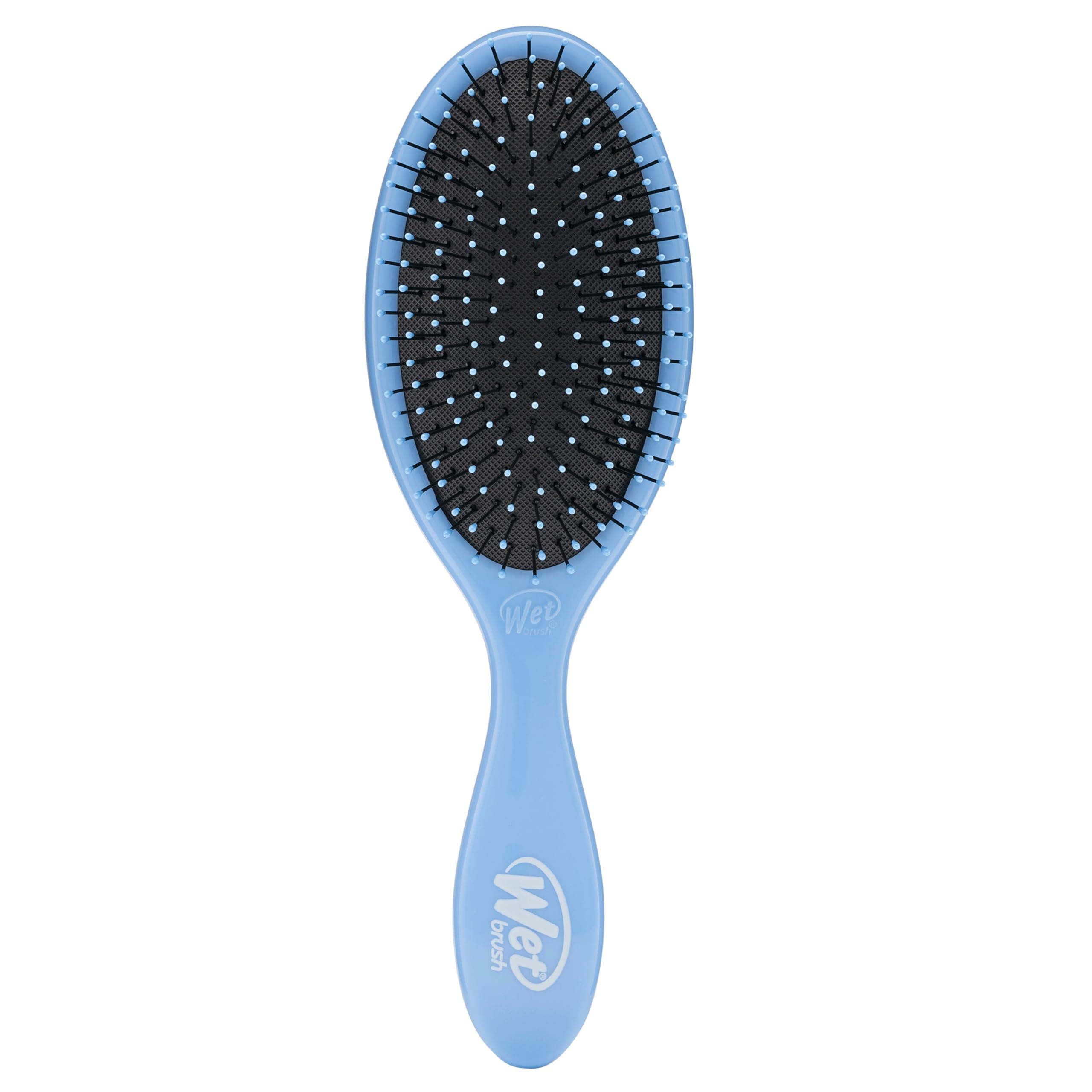 Original Detangler Brush - Sky - All Hair Types - Ultra-Soft IntelliFlex Bristles Glide Through Tangles with Ease - Pain-Free Comb for Men, Women, Boys and Girls