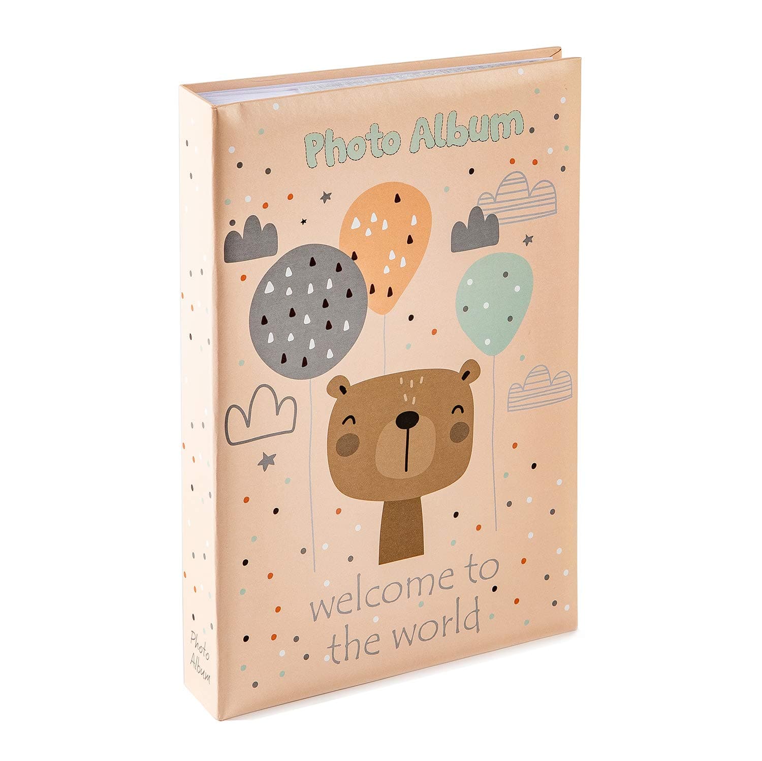 Memo Photo Album 4x6 300 Photos, Family Baby Kids Cute Photo Album with Writing Space