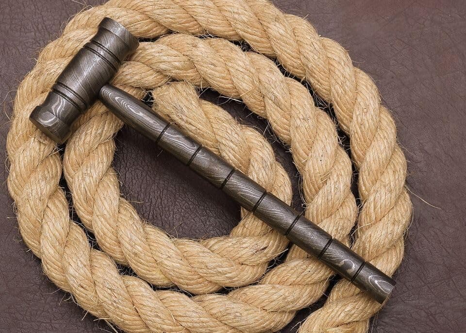 SHARDBLADE CUSTOM HAND FORGED DAMASCUS HAMMER WOOTZ FULL TANG OUTDOOR BUSHCRAFT