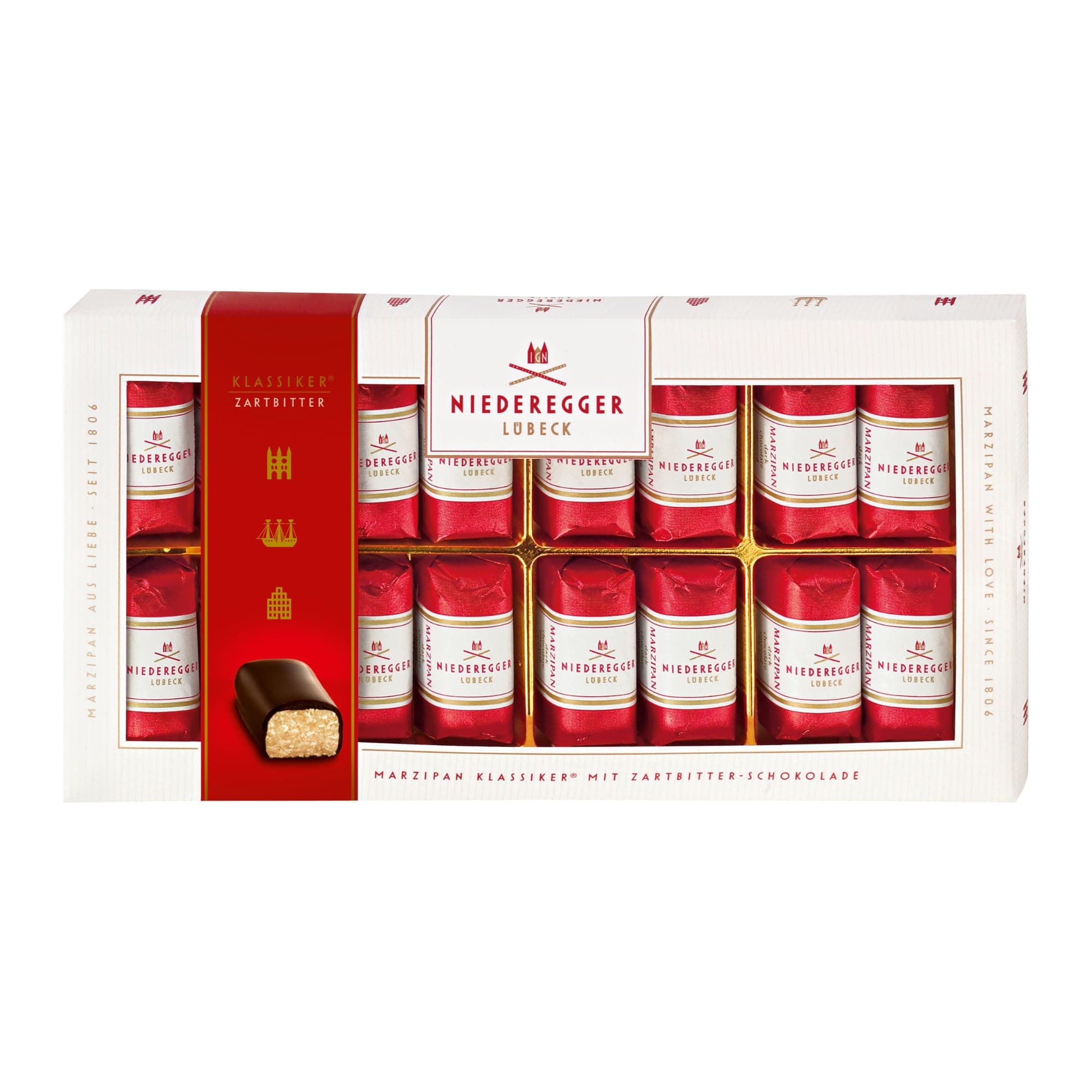 Niederegger | Classic Dark Choc Mini Loaves 200g