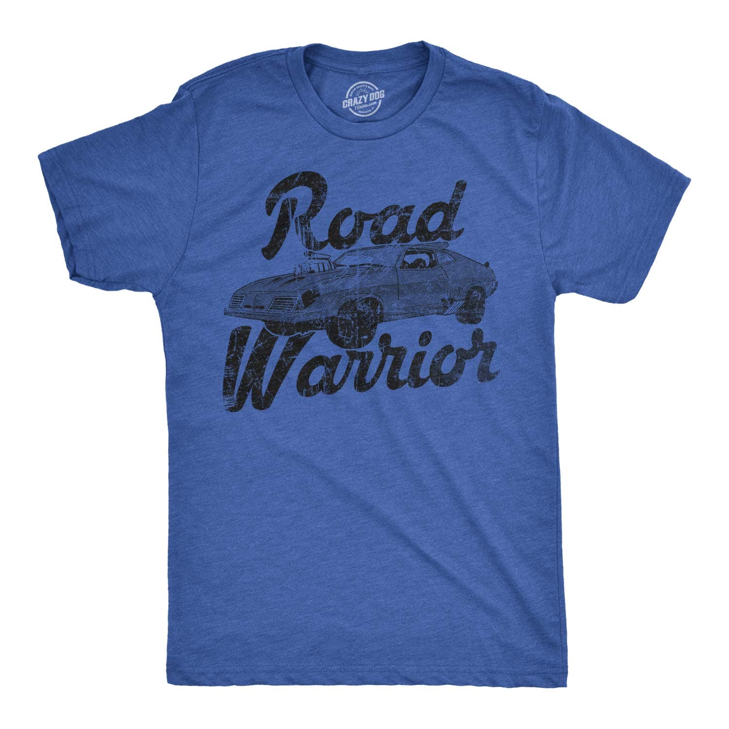 Road Warrior T Shirt Cool Vintage Movie Classic Car Racing Tee
