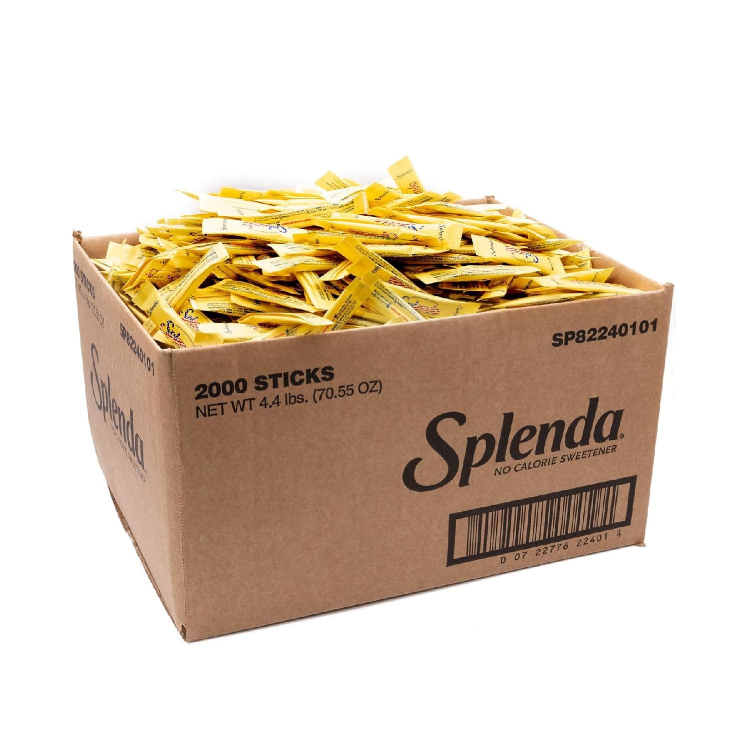 Splenda No Calorie Sweetener Cafe Stick, 1 Gram - 2000 per case.