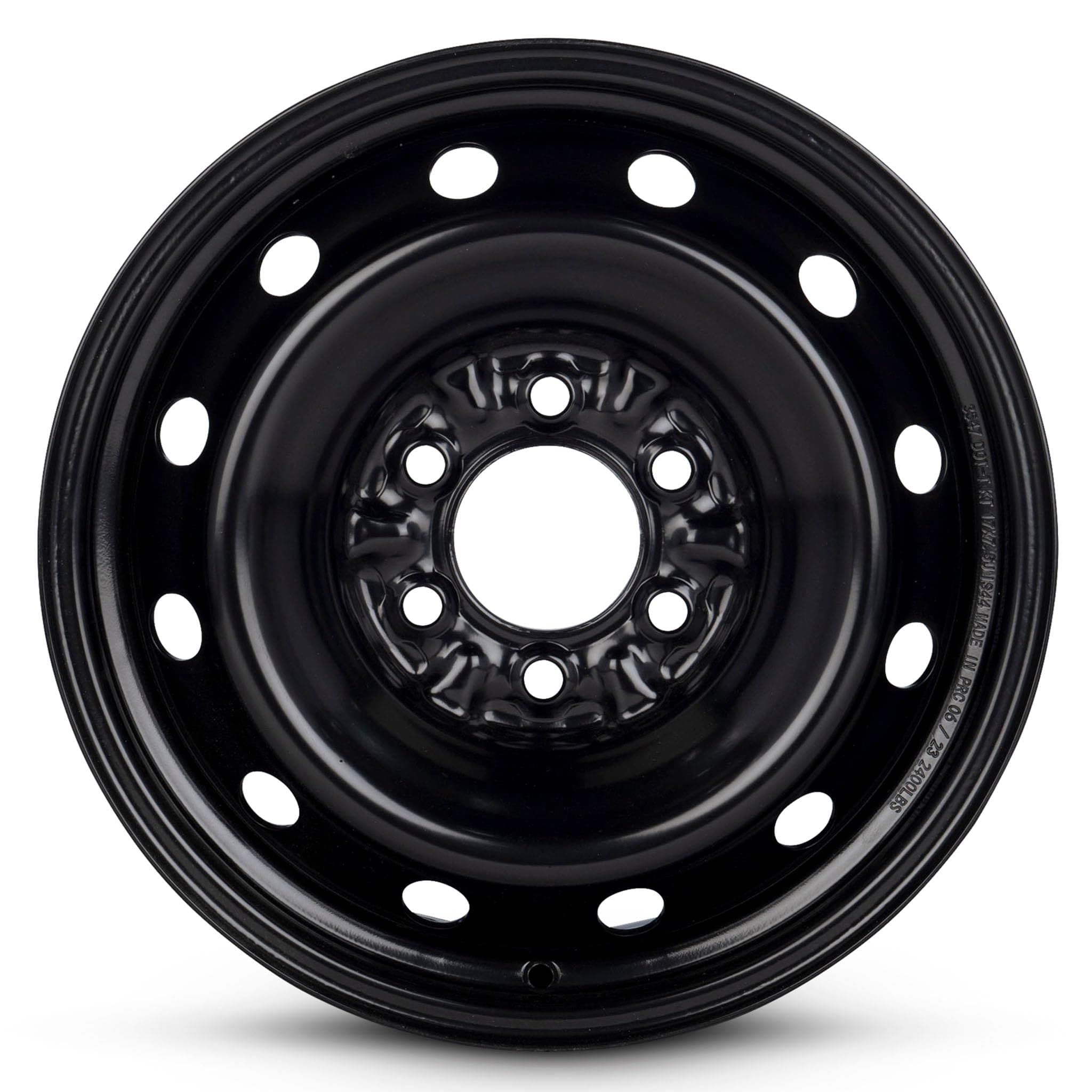 For 2004-2013 Lincoln Navigator 17 Inch Painted Black Rim - OE Direct Replacement - Road Ready Car Wheel