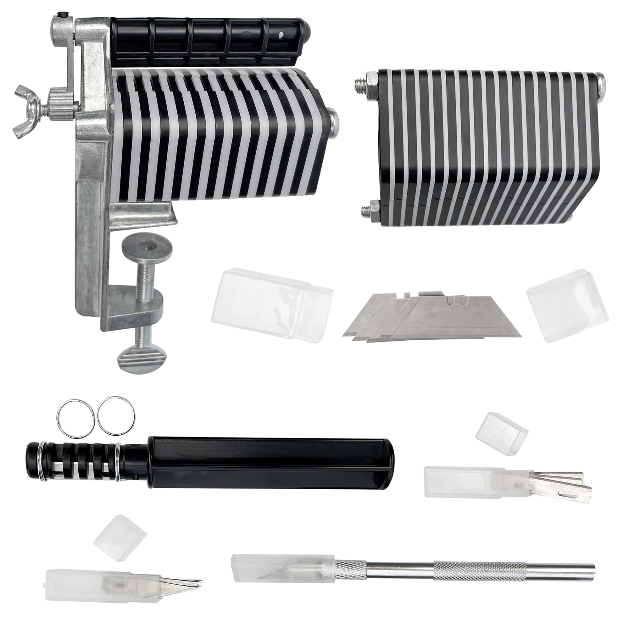 TLP Precision Leather Manual Set Table Top for Fringe Strip and Strap Belts and Lace. Lace, Strip & Strap Leather Cutter & Maker Tools. Lace Strip, Strap & Belts Maker White