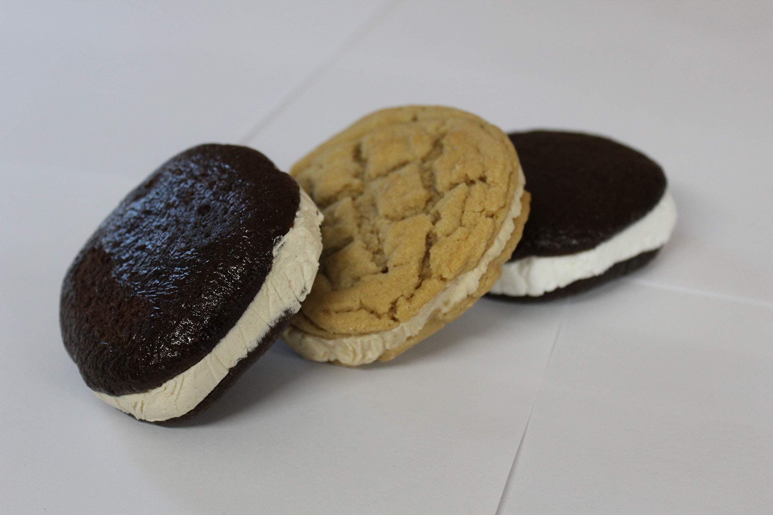 AmishTastes Bird-in-Hand Homemade Whoopie Pies, Chocolate Peanut Butter Lovers, Favorite Amish Food (Pack of 12)
