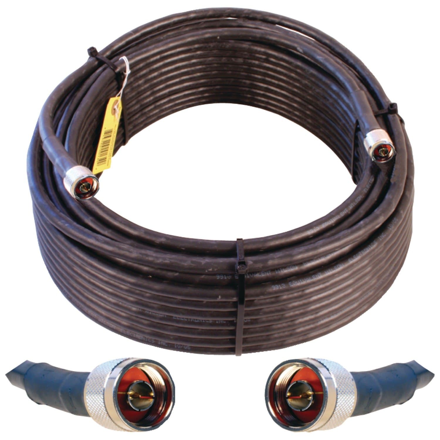 weBoost Wilson Electronics 100 ft. Black WILSON-400 Ultra Low Loss Coax Cable (N-Male to NMale)