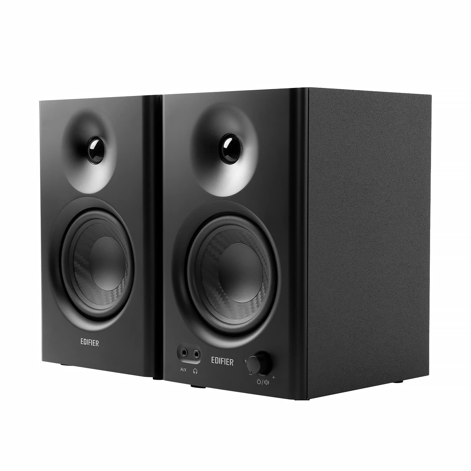Mr4 Powered Studio Monitor 2.0 Speakers 42 Watts (Black) - Auxiliary