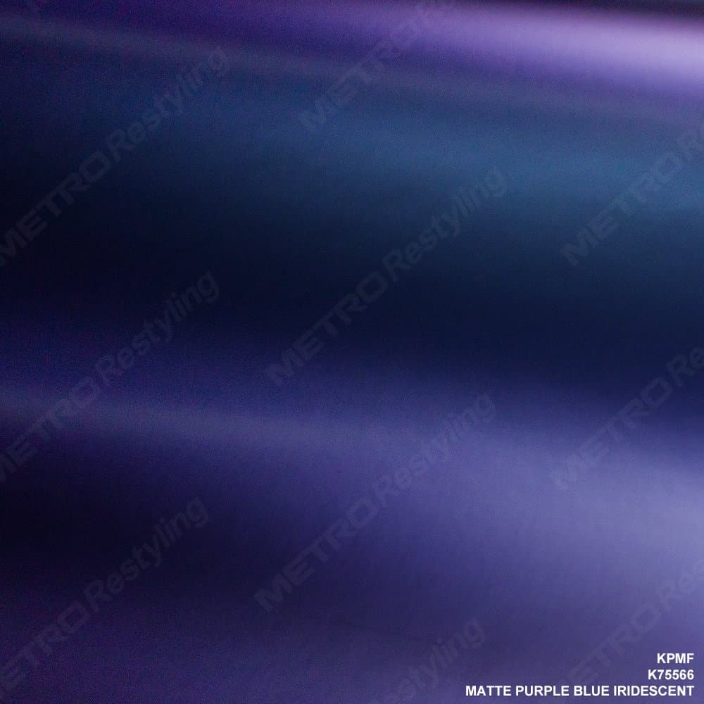 KPMF K75566 Matte Purple Blue Iridescent 3in x 5in (Sample Size) Vinyl Car Wrap Film