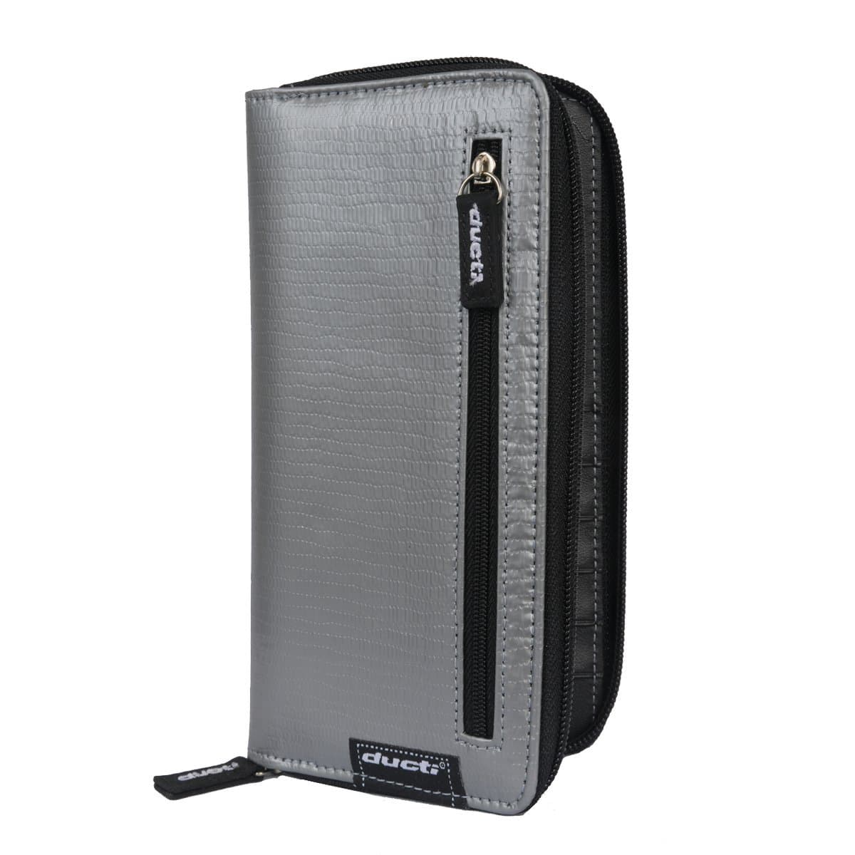 Triplett Silver Super Duct Tape Trifold Wallet (Hybrid)