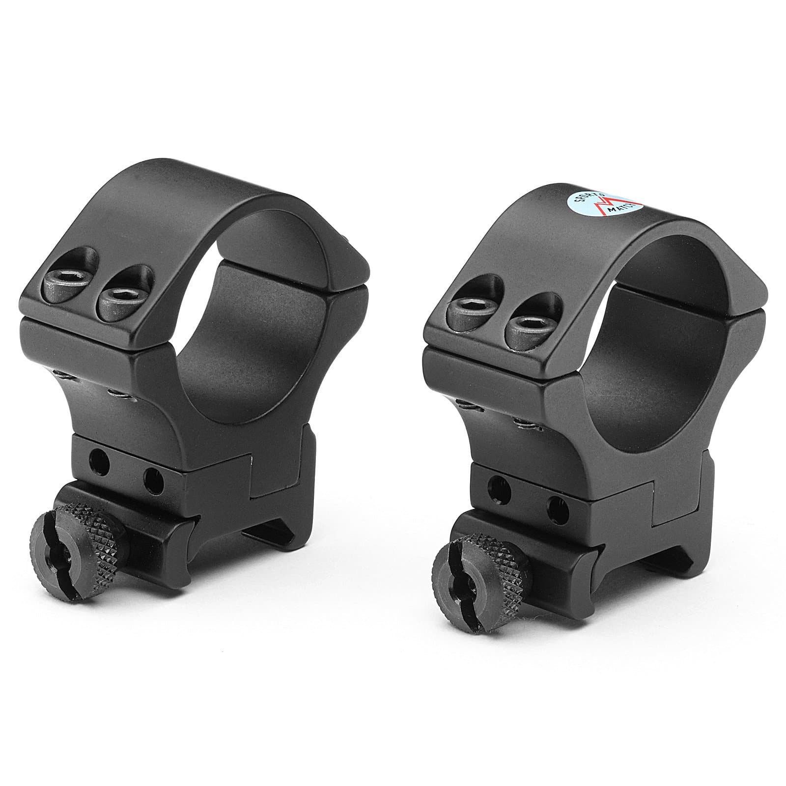 ATP72 30mm Tube 2 Piece High Adjustable Mounts Weaver/Picatinny