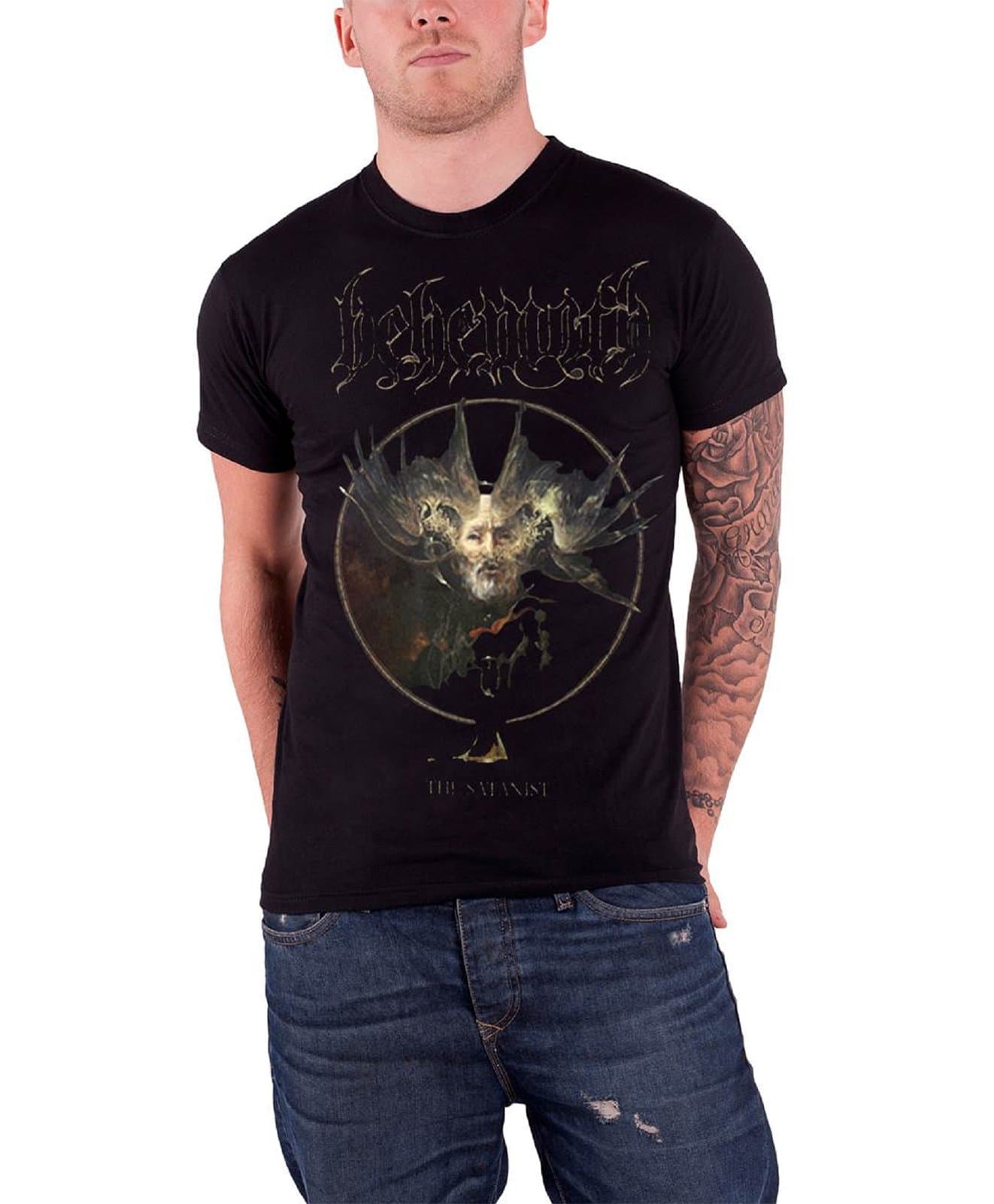 Behemoth Satanist Album Official Mens New Black T Shirt