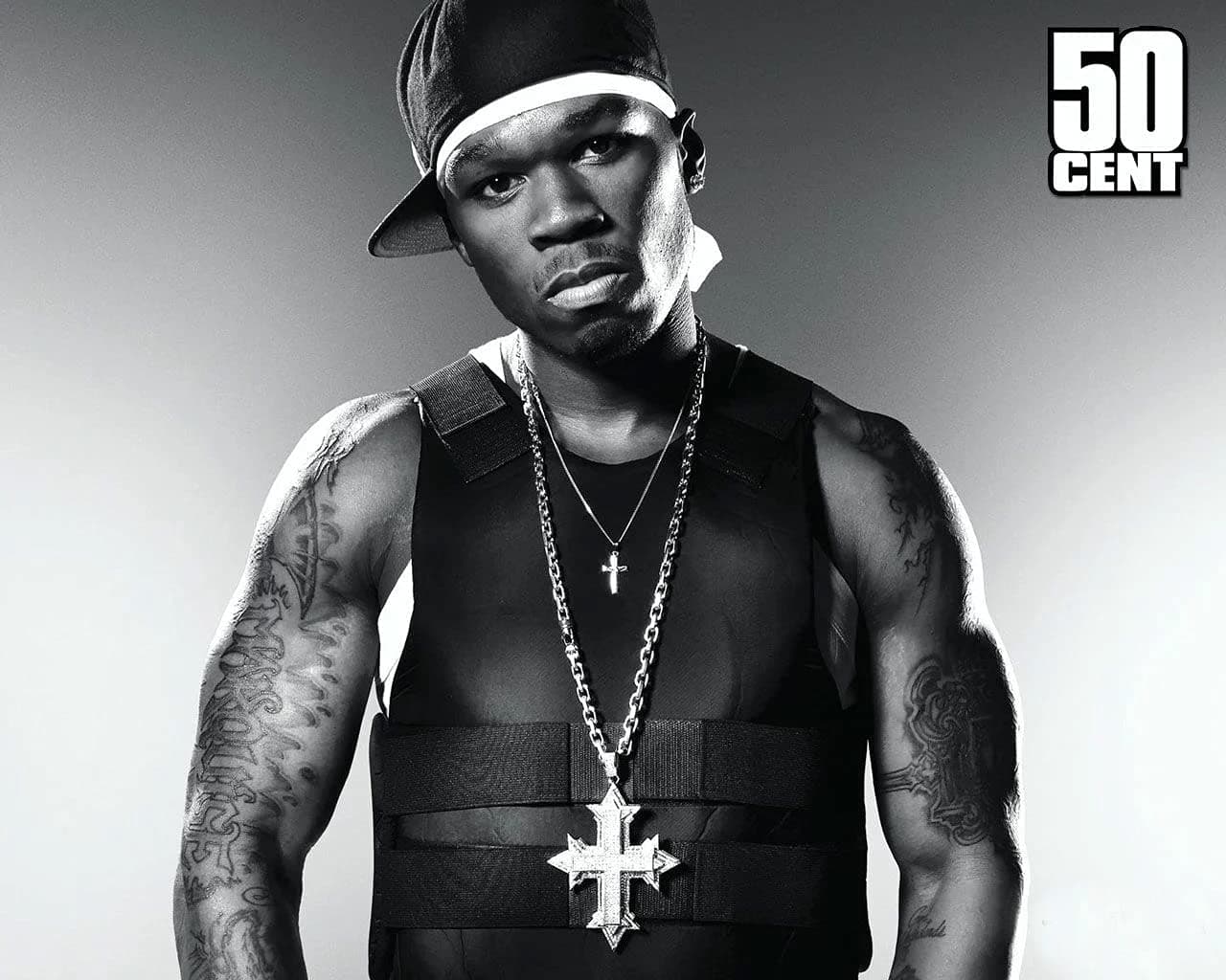 50 Cent American Rapper Singer Celebrity Hip Hop Buletproof Print Poster Wall Art Picture A4 +
